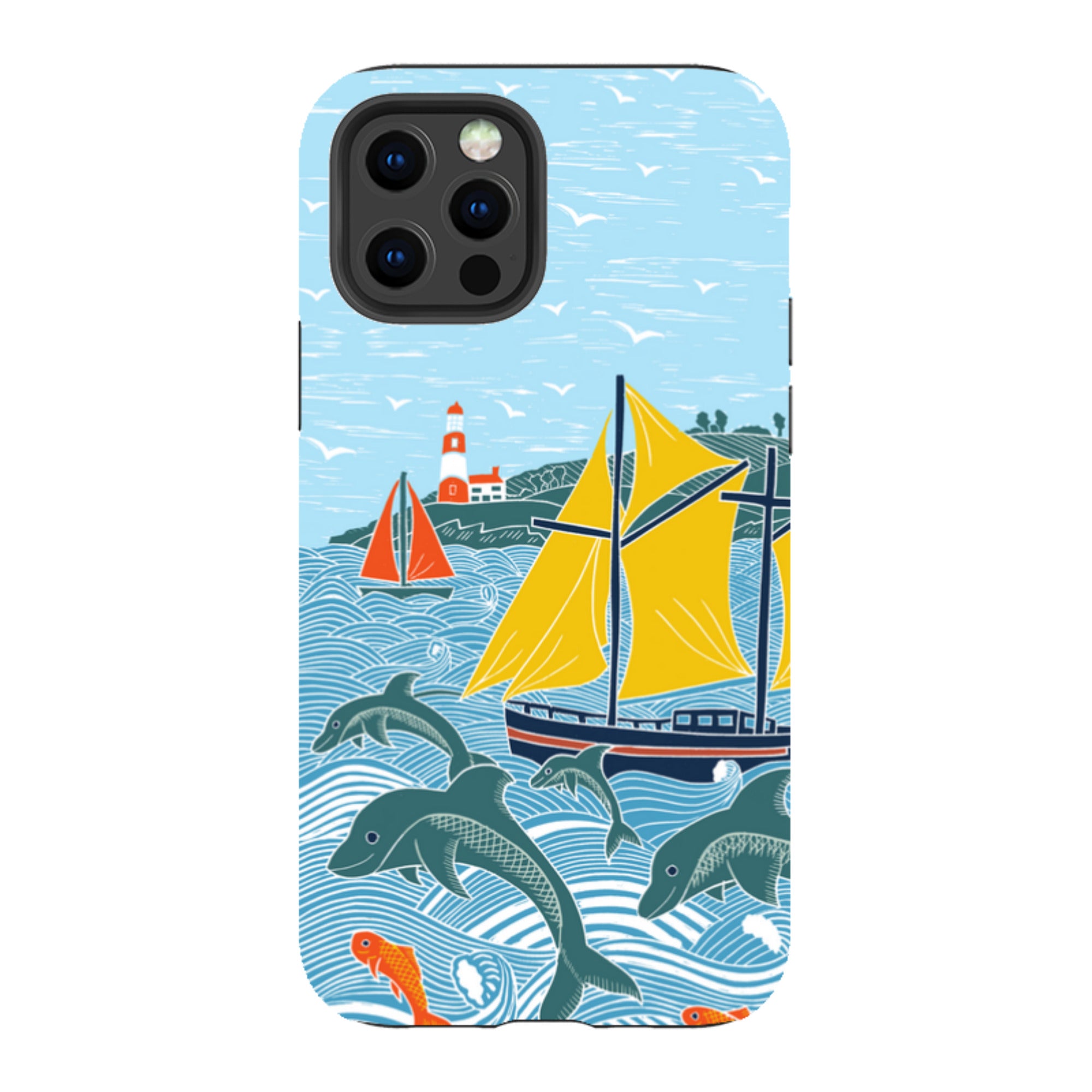 iPhone Case - Dolphins By Kate Heiss