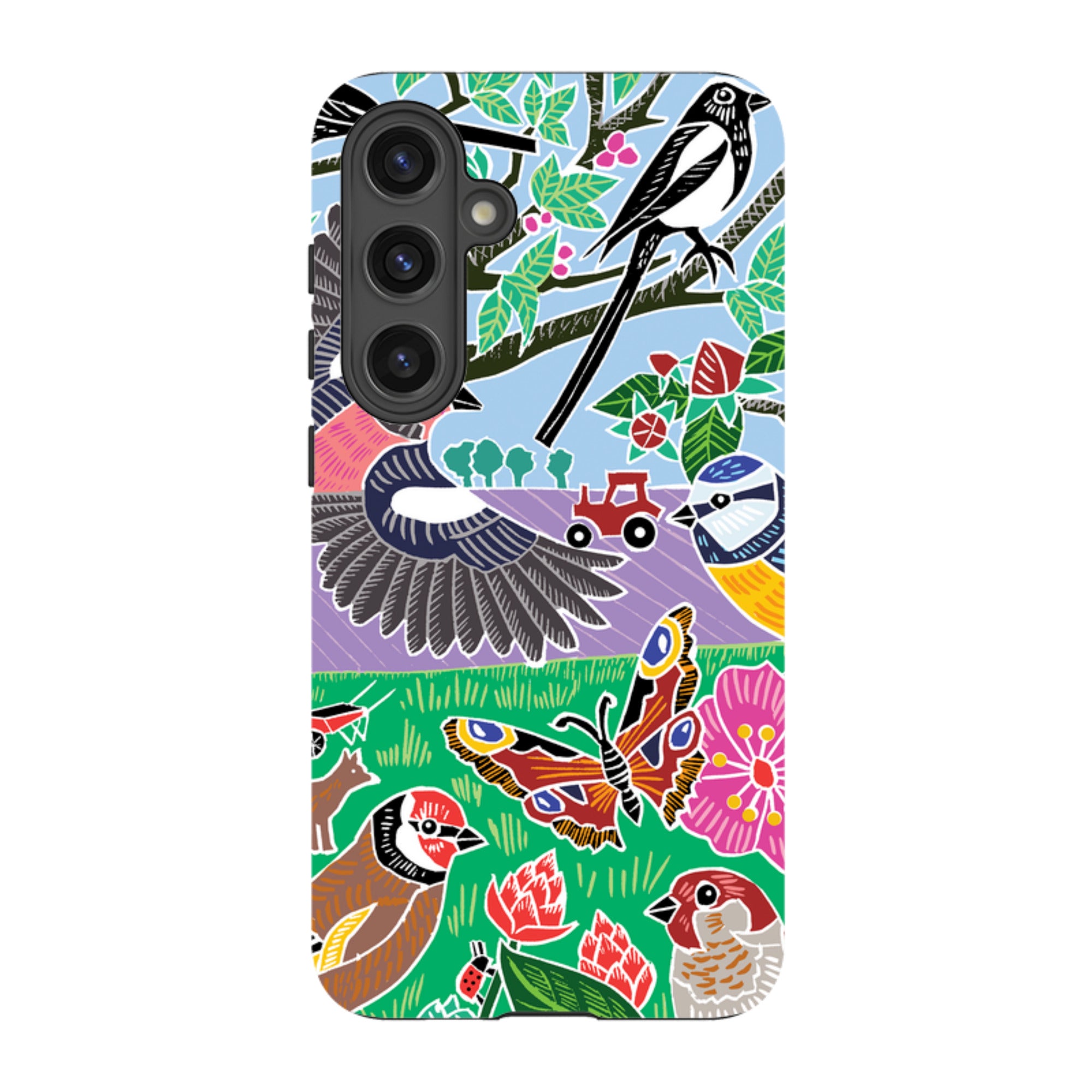 Samsung Tough Case - Garden Bird Jigsaw B By Kate Heiss
