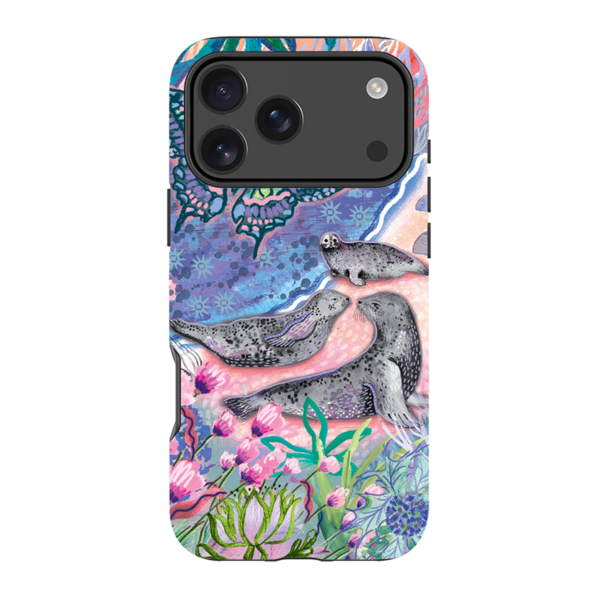 iPhone Case - Scenic Seals Of Norfolk By Emma Frances Grant