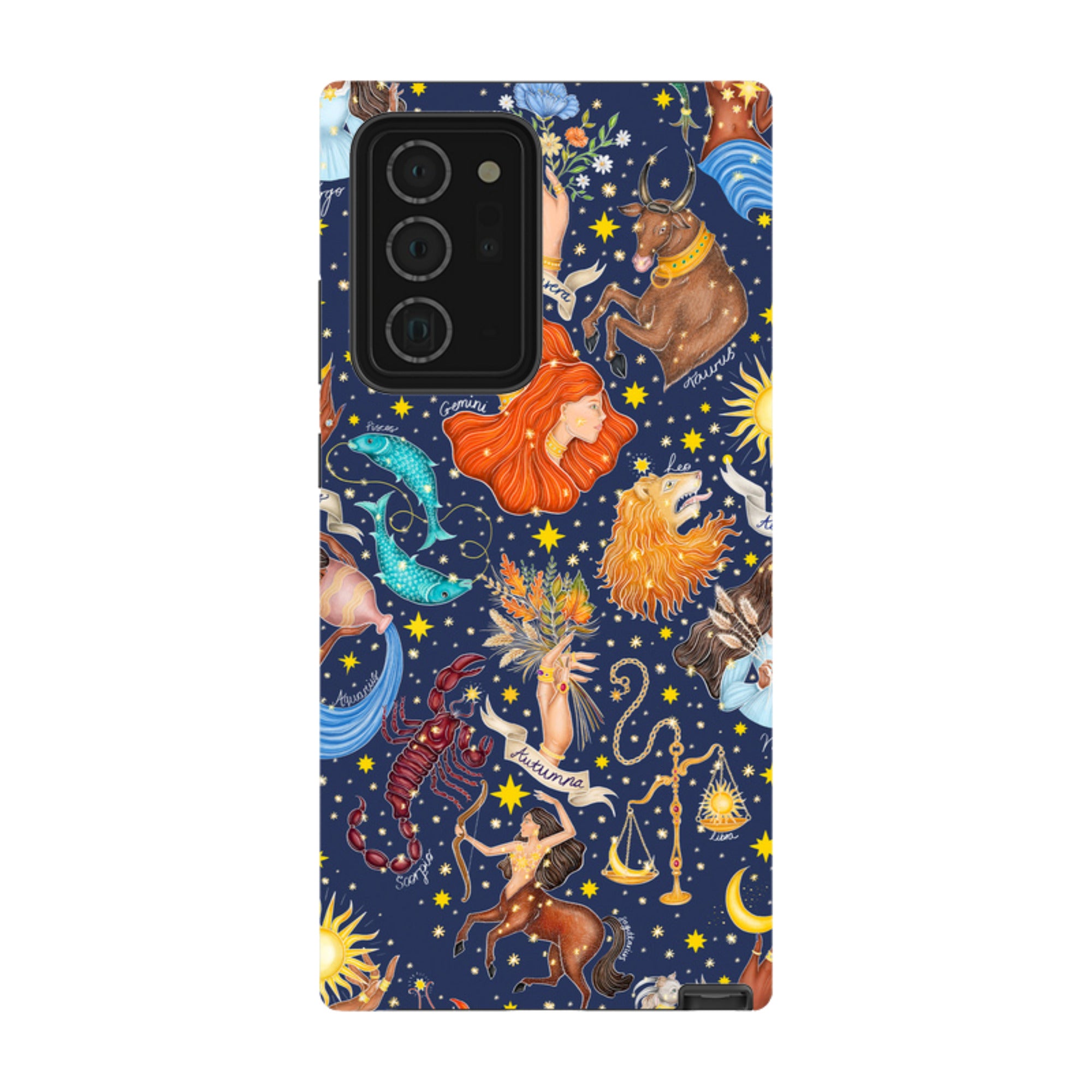 Samsung Tough Case - Zodiac Composite By Catherine Rowe