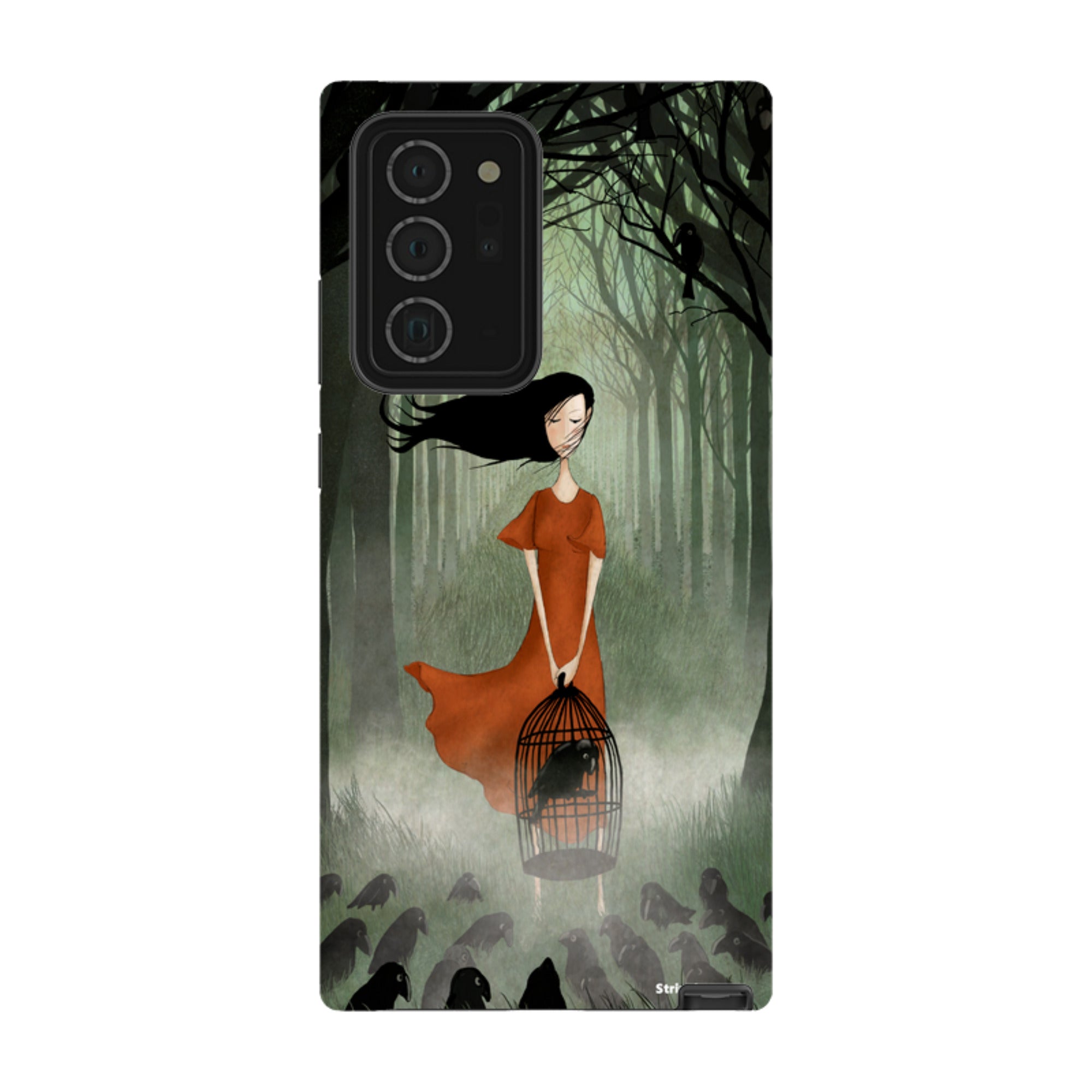 Samsung Tough Case - The Raven Girl By Maja Lindberg