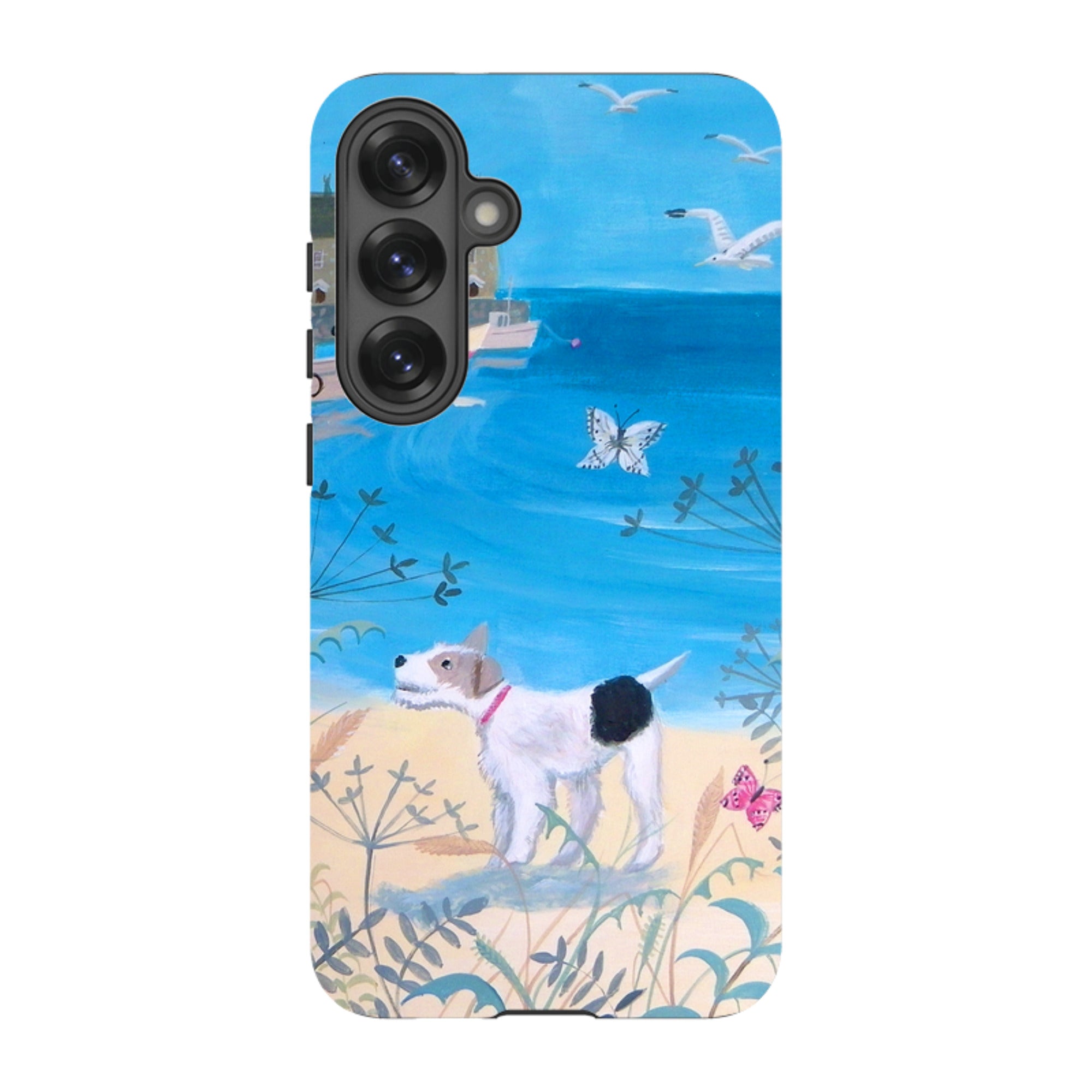 Samsung Tough Case - Seaside Dog By Mary Stubberfield
