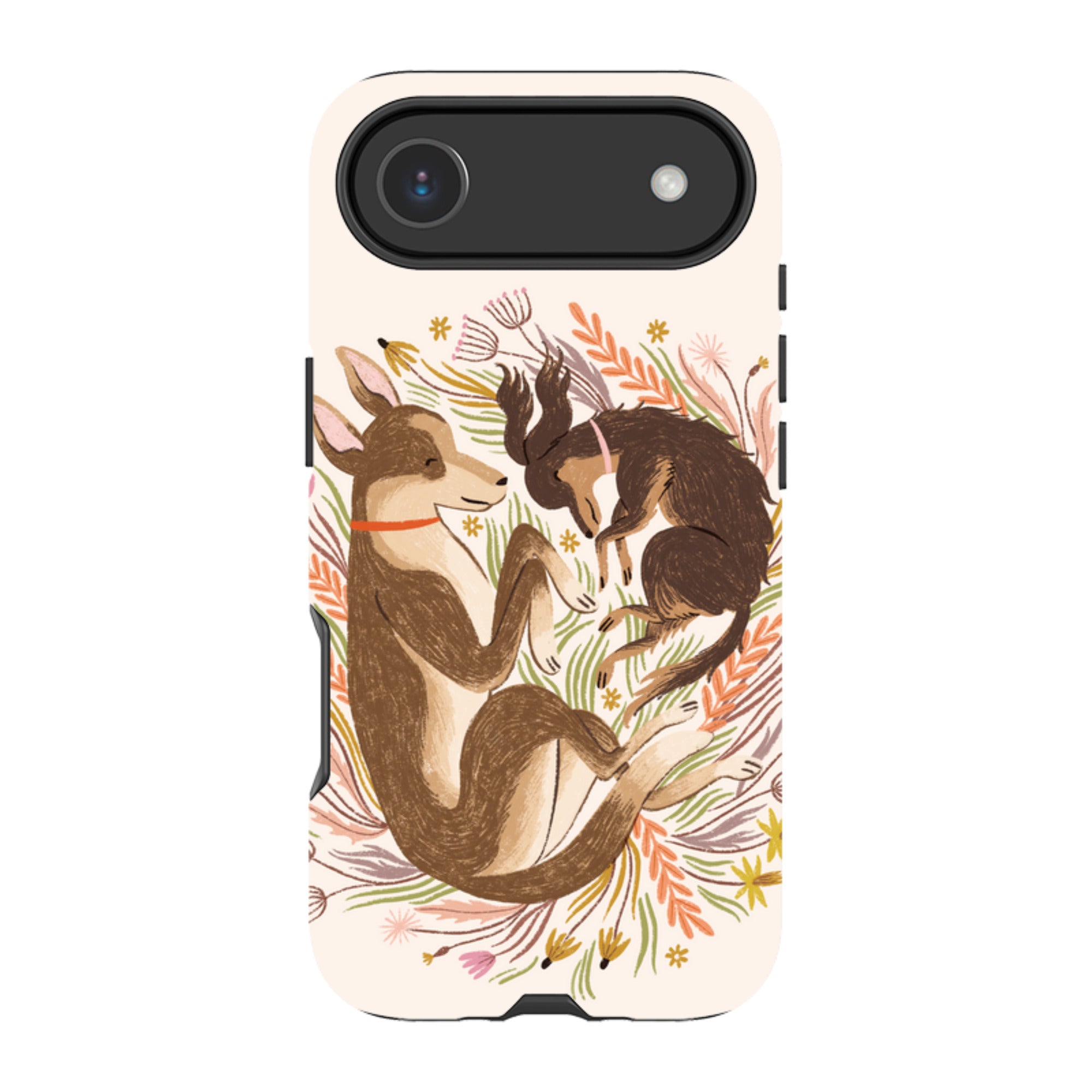 iPhone Tough Case - No Better Dream (Dogs) By Meghann Rader