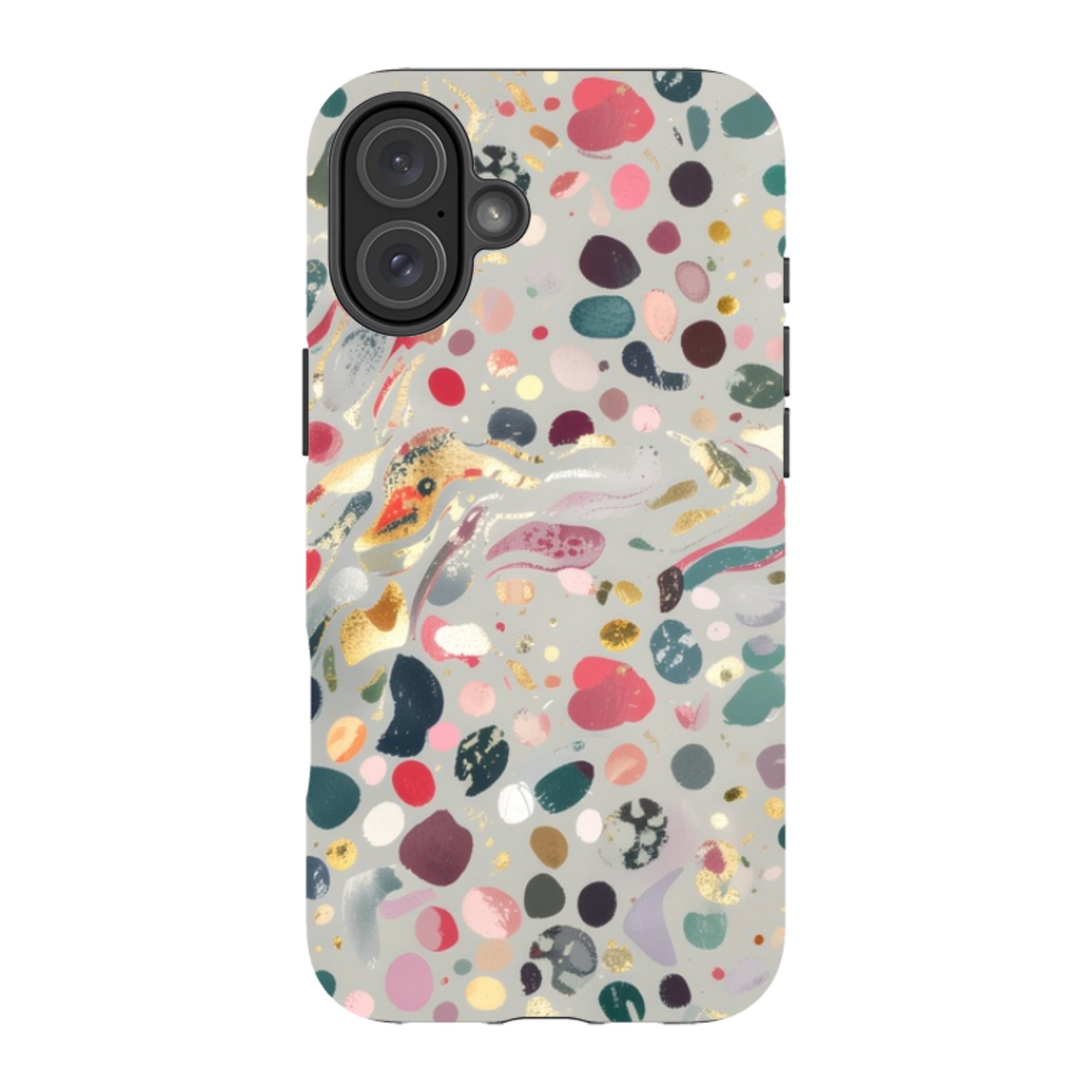 iPhone MagSafe Tough Case - Patchwork Marble