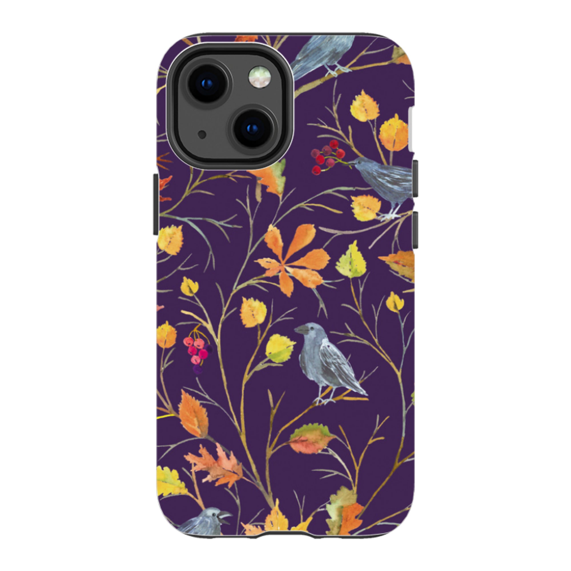 iPhone Tough Case - Autumn Pattern By Elisabeth Haager