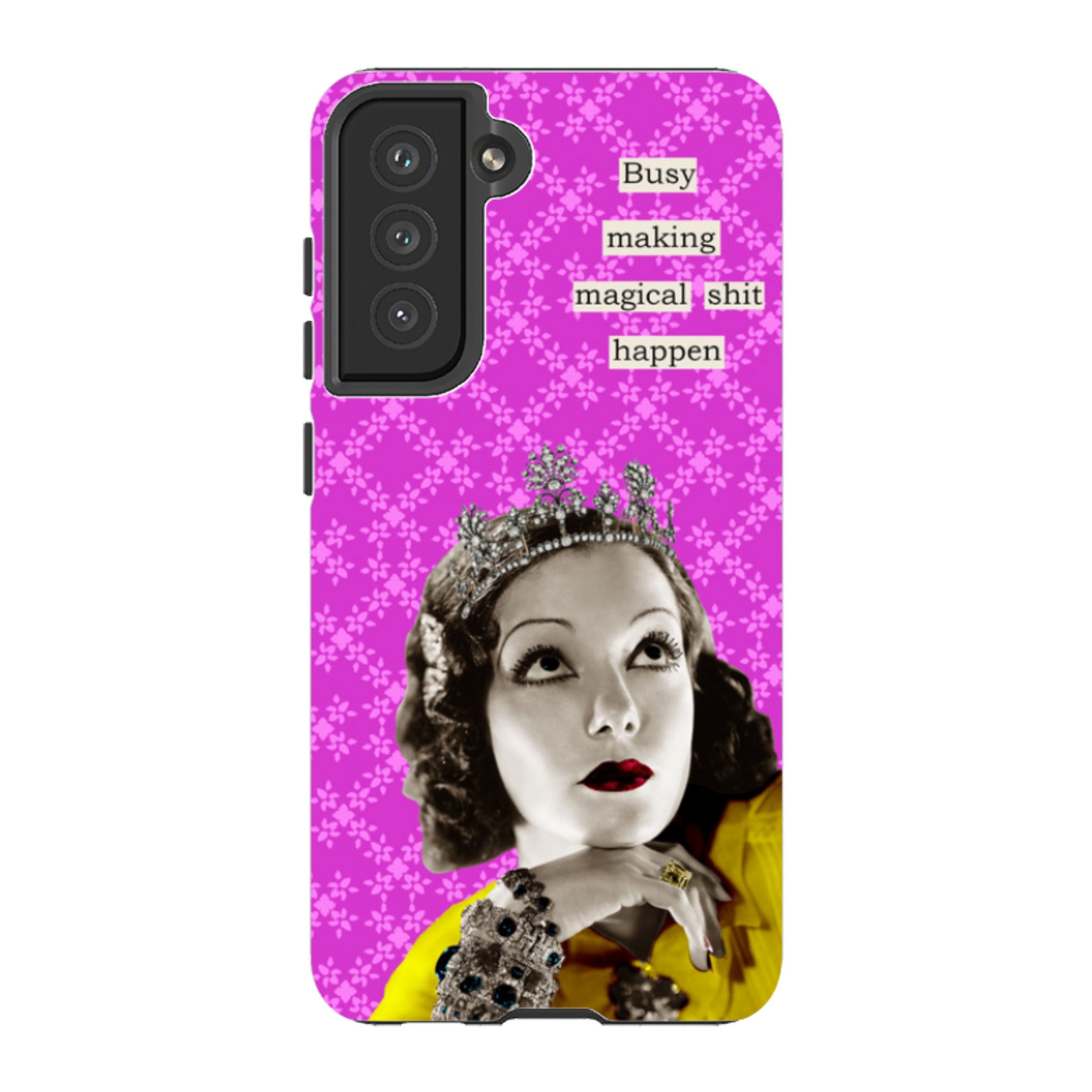 Samsung Tough Case - Busy Making Sh-t Happen By Clare Jordan