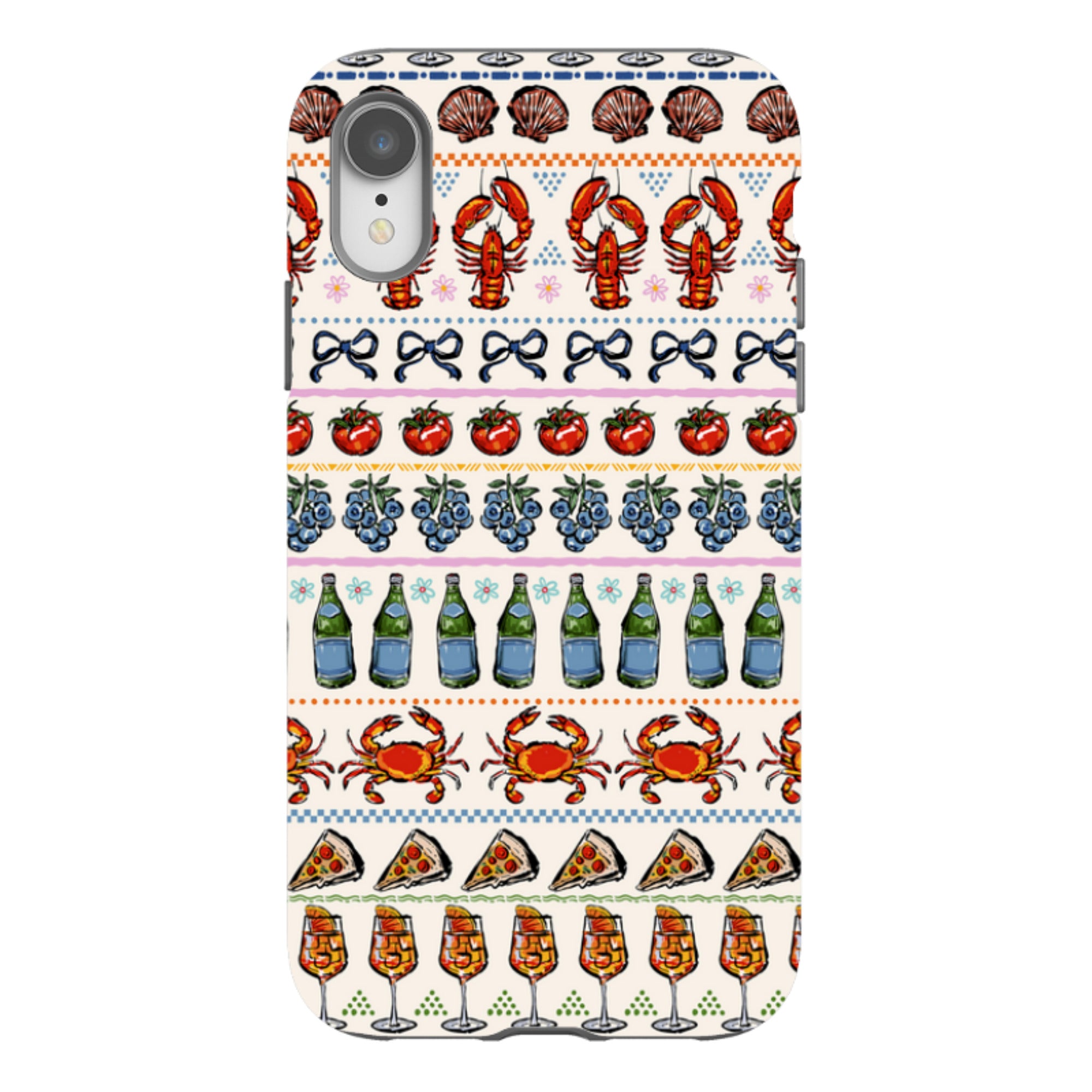 iPhone Case - Crab Pattern
