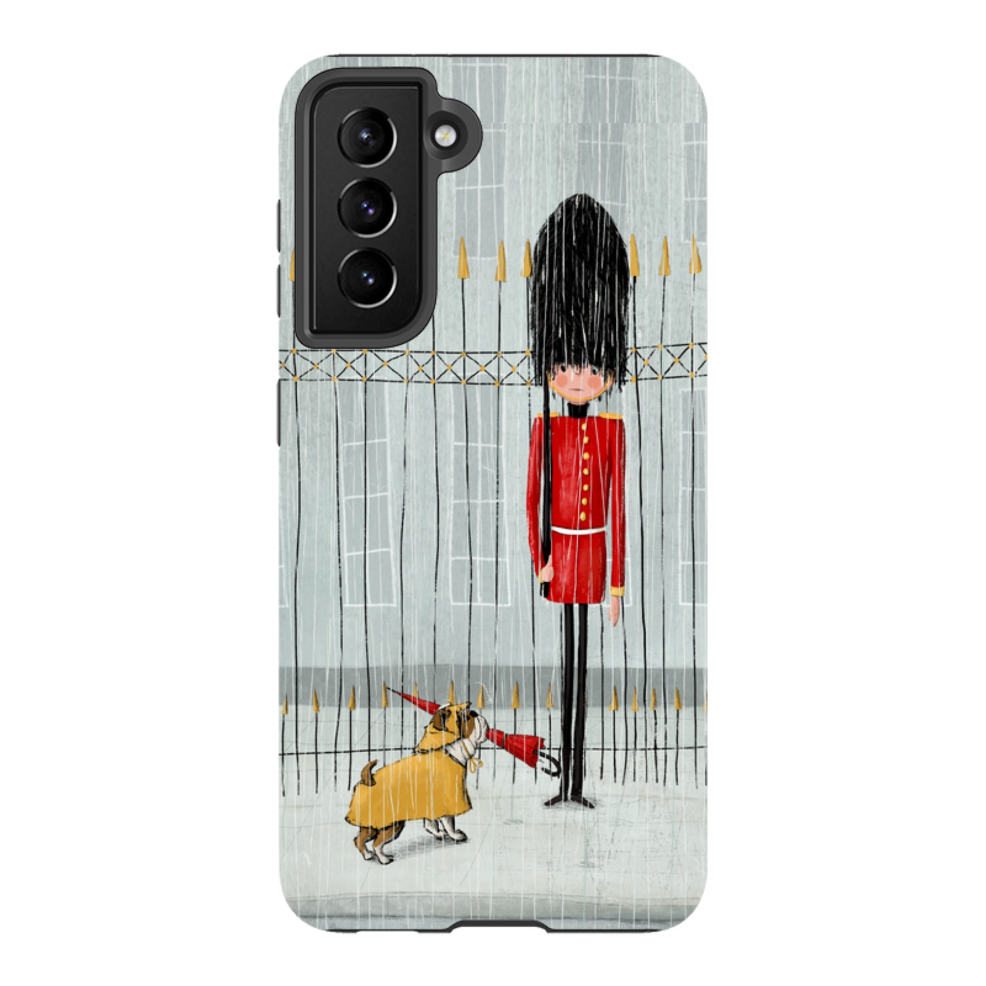 Samsung Tough Case - London In Rain By Maja Lindberg