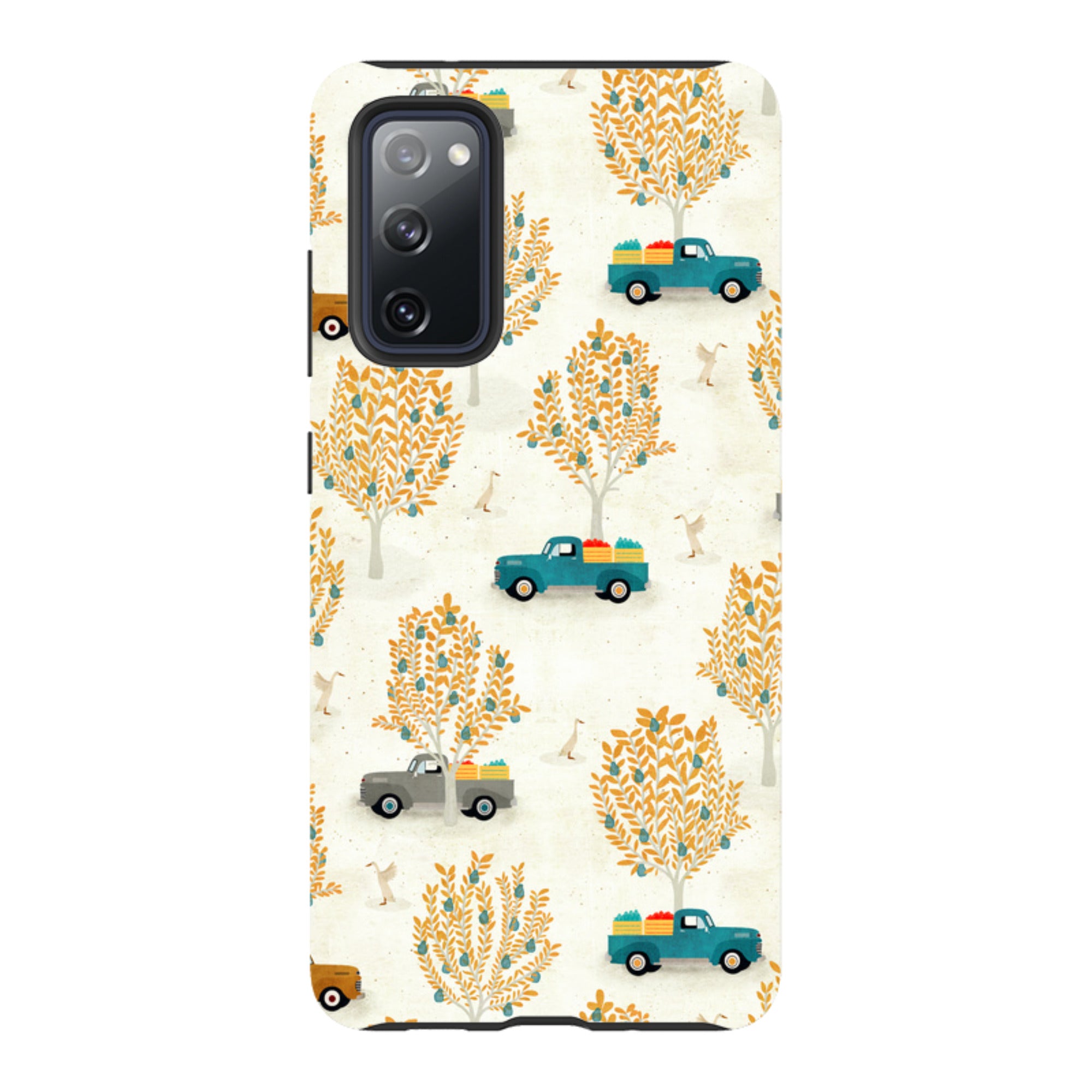 Samsung Tough Case - Pear Trees and Trucks By Katherine Quinn