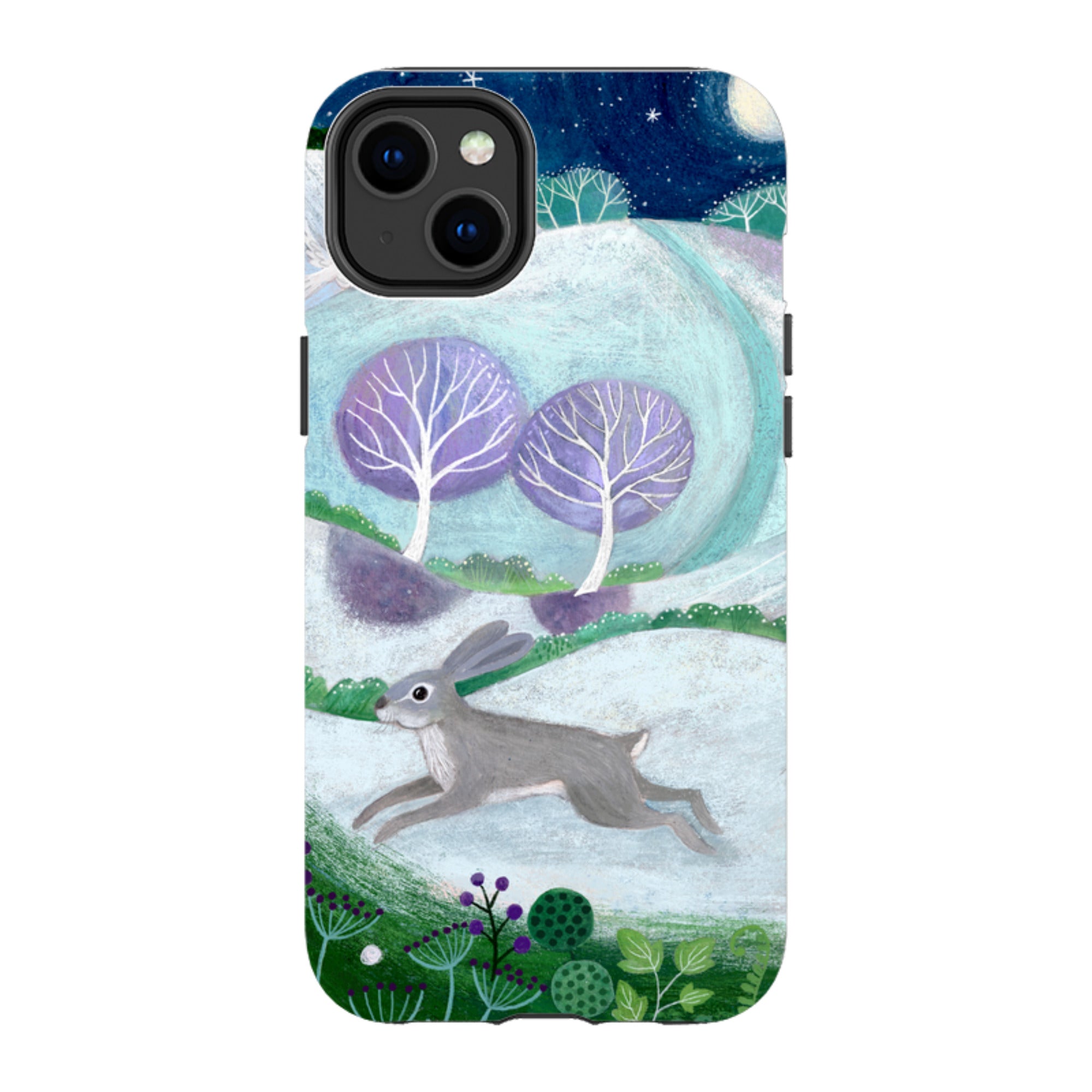 iPhone MagSafe Tough Case -  Winter Hare By Bex Parkin