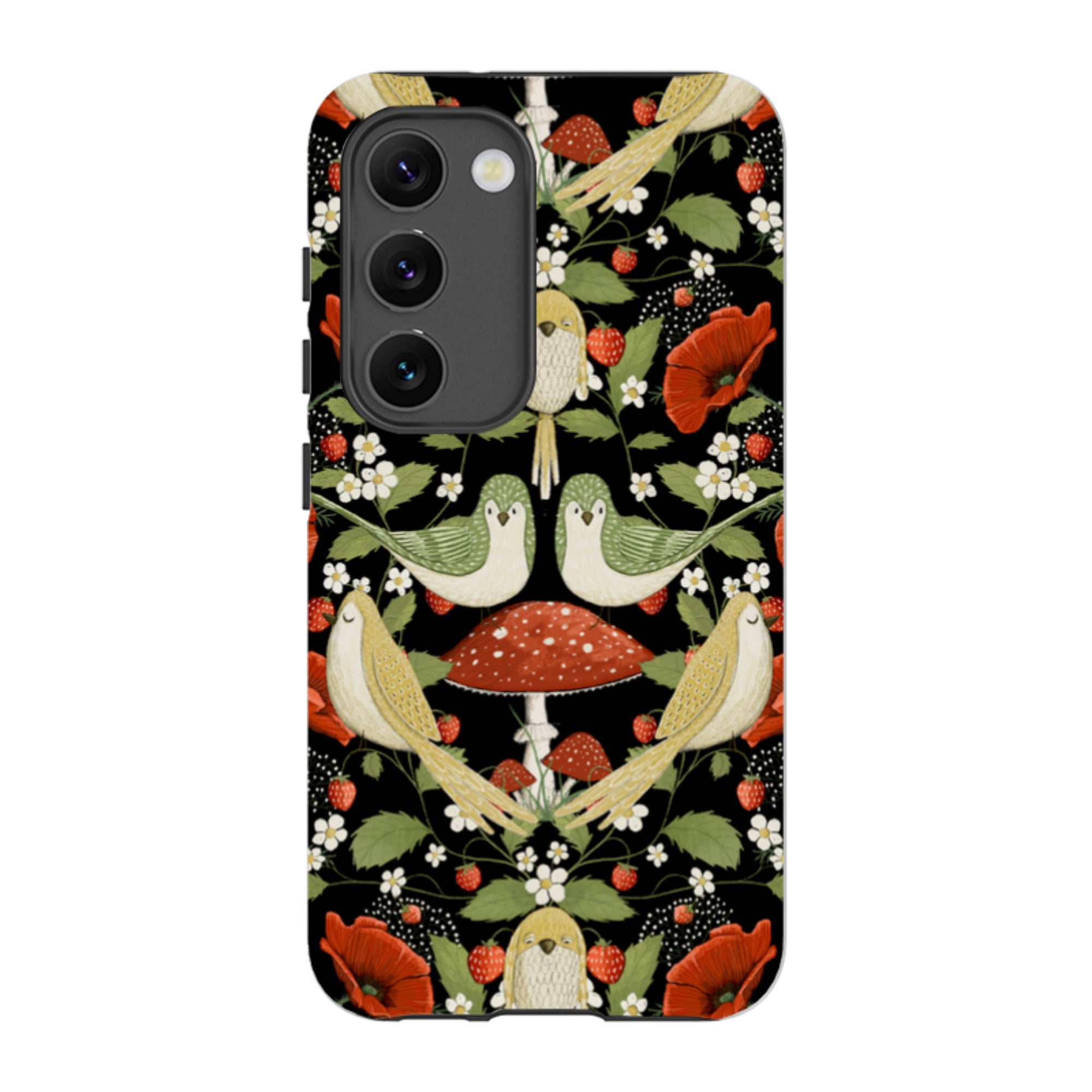 Samsung Tough  Case - Red Poppies By Maja Lindberg
