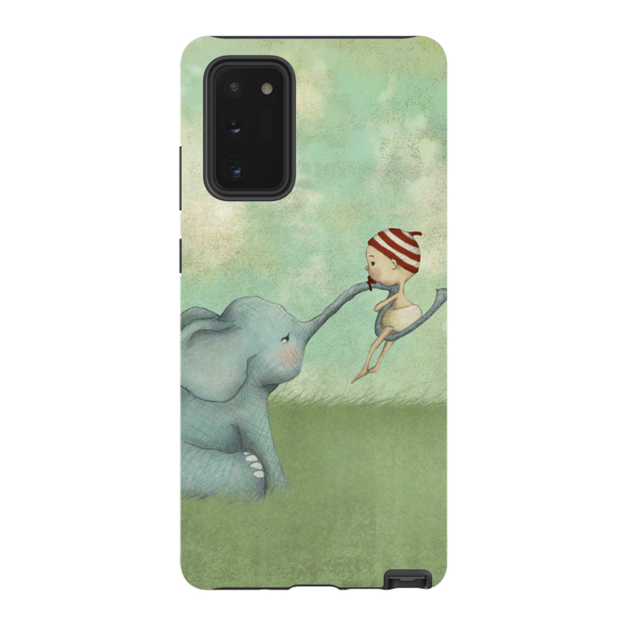 Samsung Tough Case - Elephant Baby By Maja Lindberg