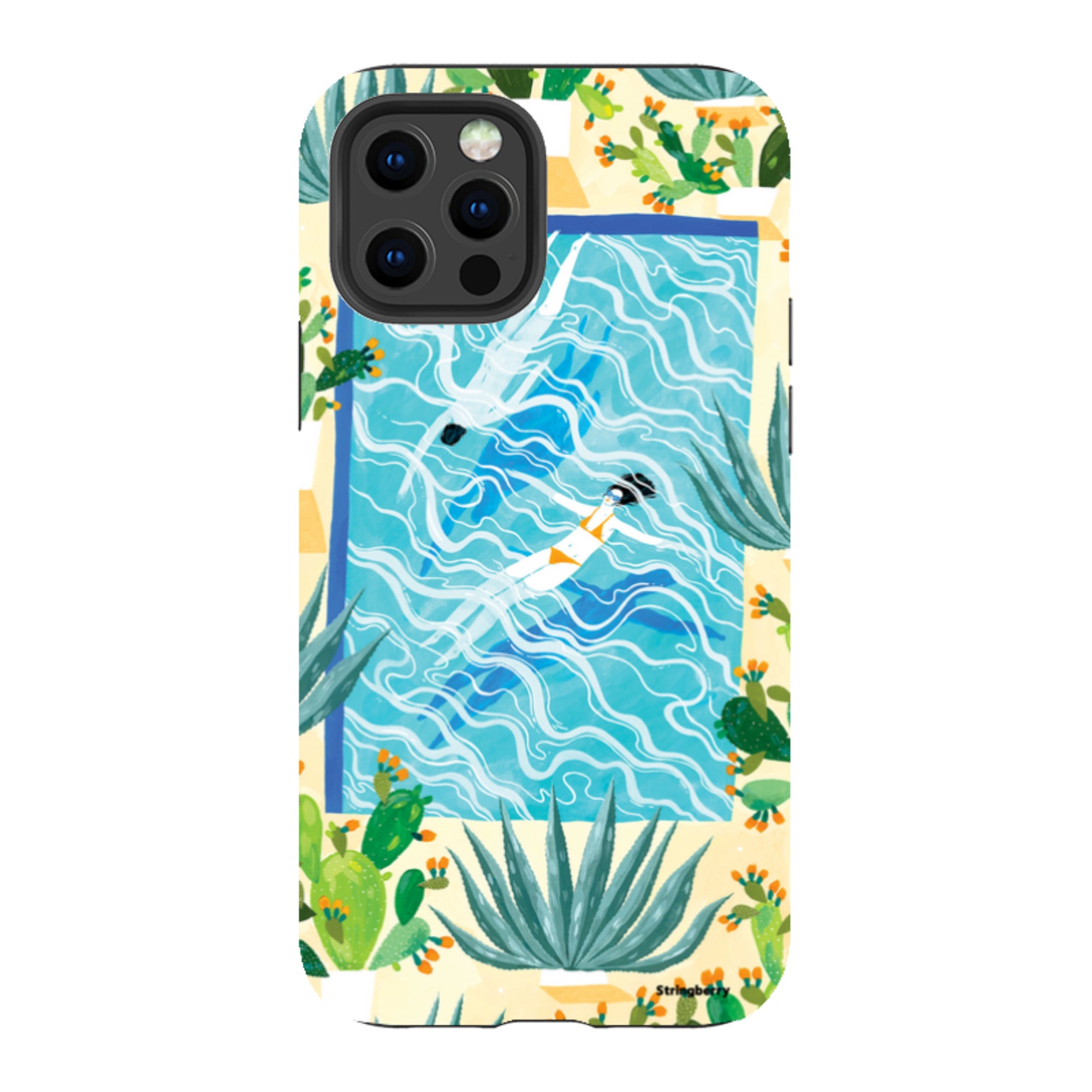 iPhone Tough Case - La Piscina By Madalina Andronic