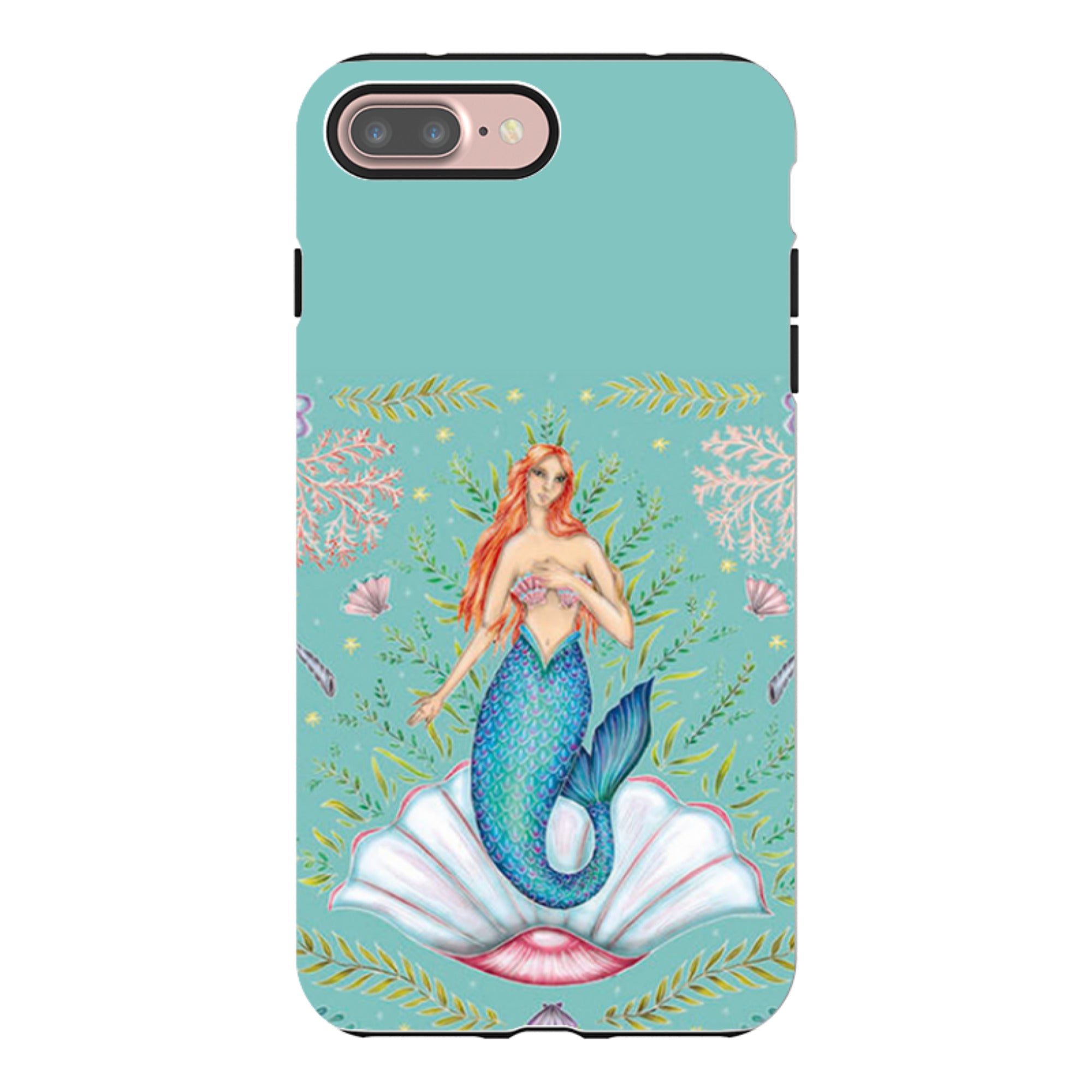 iPhone Tough Case - Mermaid By Catherine Rowe
