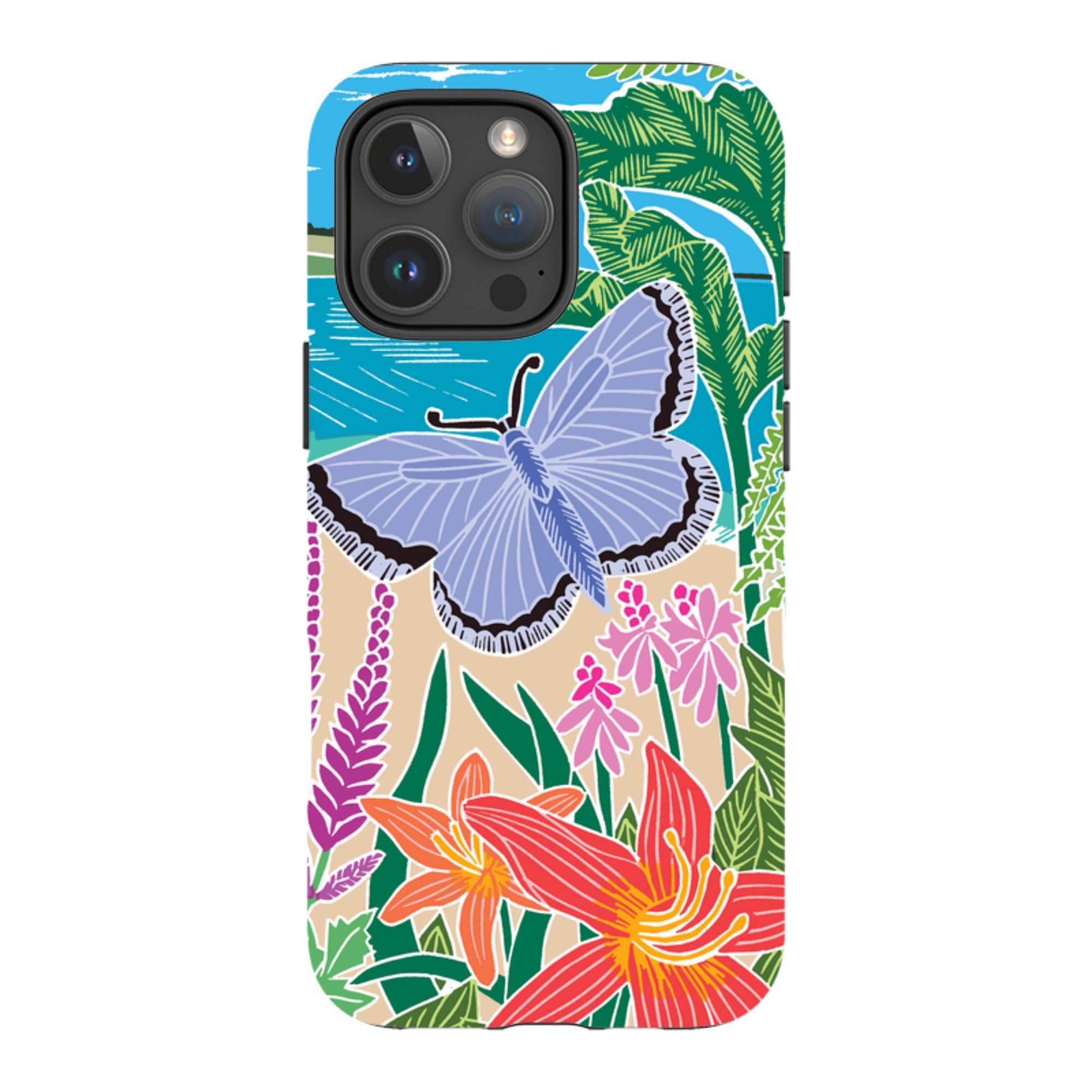 iPhone Tough Case - Trebah Garden By Kate Heiss