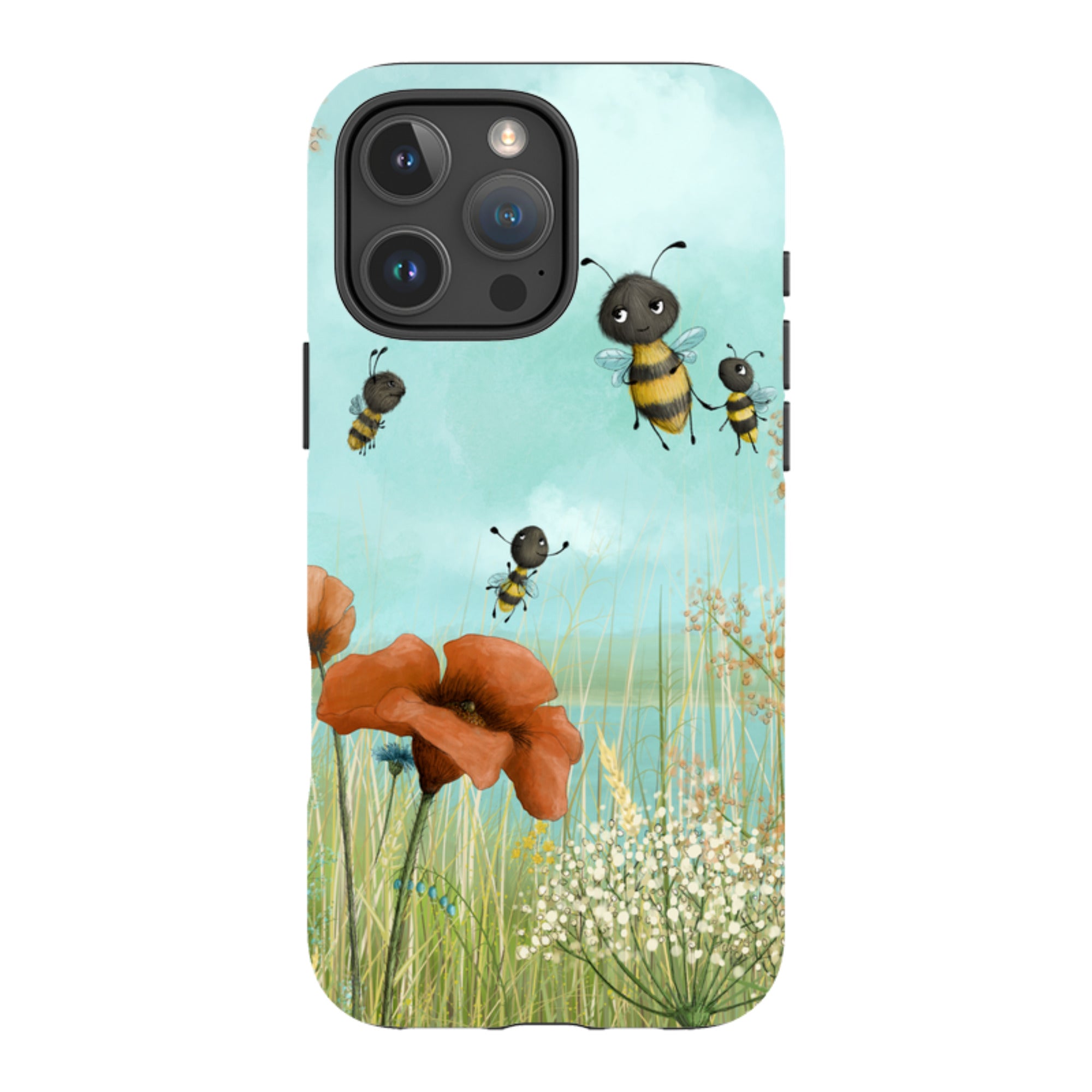 iPhone Tough Case - Flower Field By Maja Lindberg