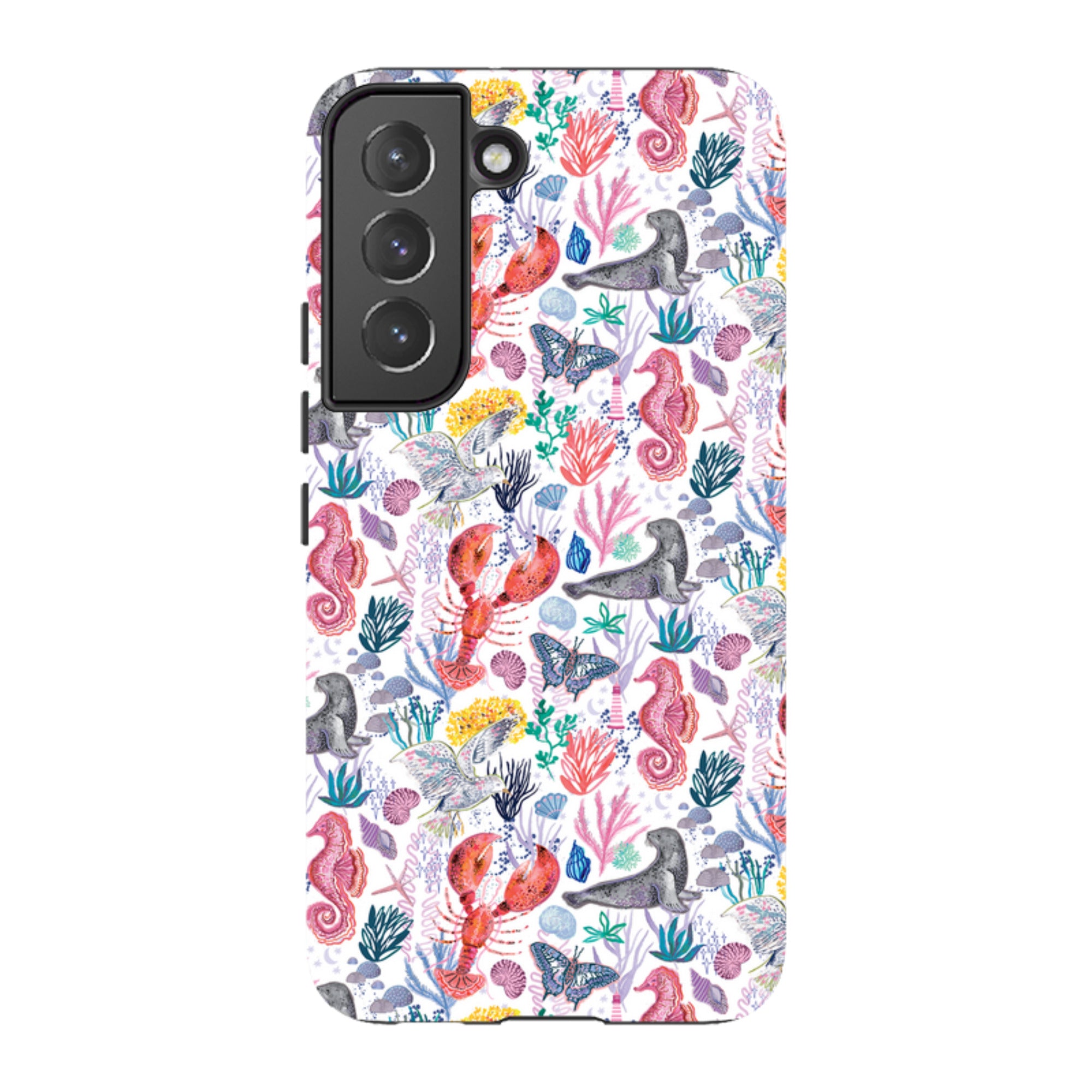 Samsung Tough  Case - Coastline Pattern B By Emma Frances Grant