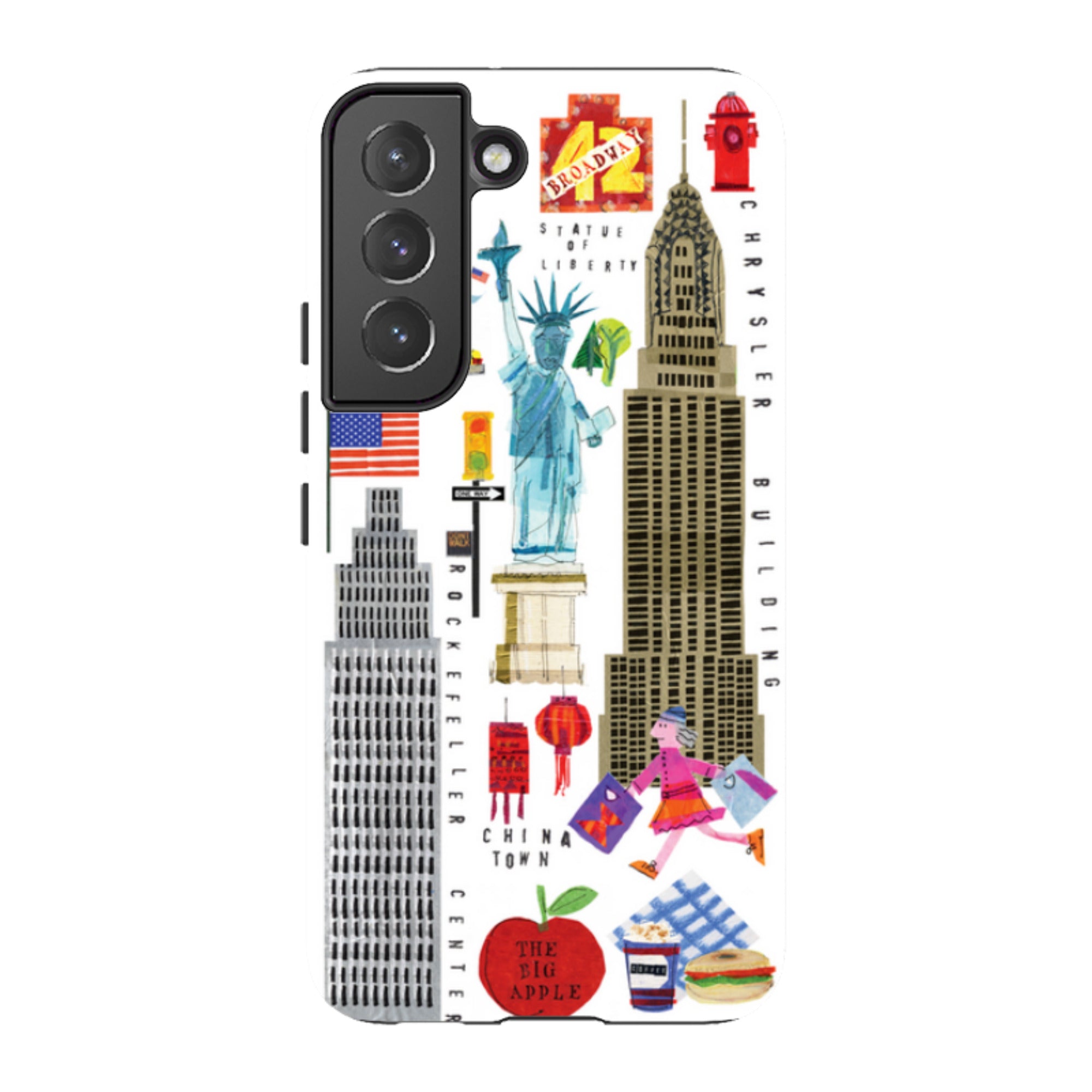 Samsung Tough Case - New York Icons By Tracey English