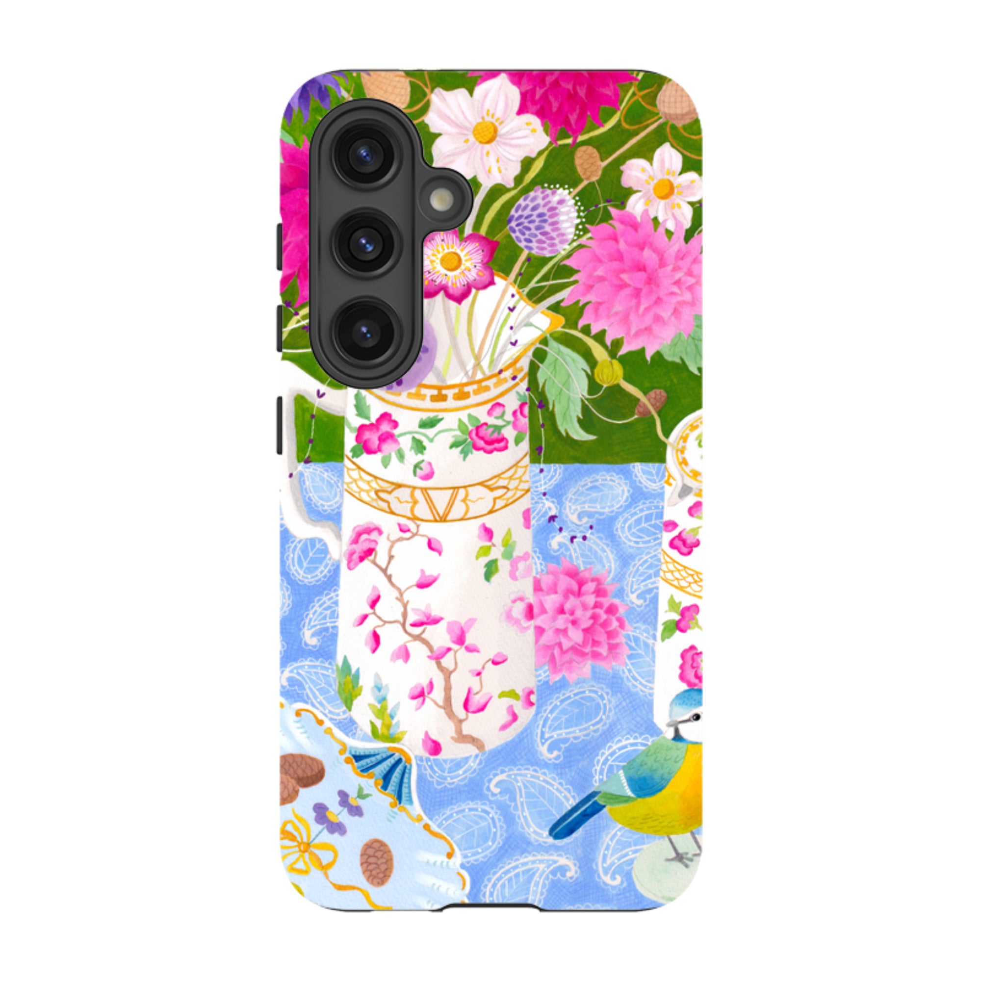 Samsung Tough Case - Dahlias By Bex Parkin