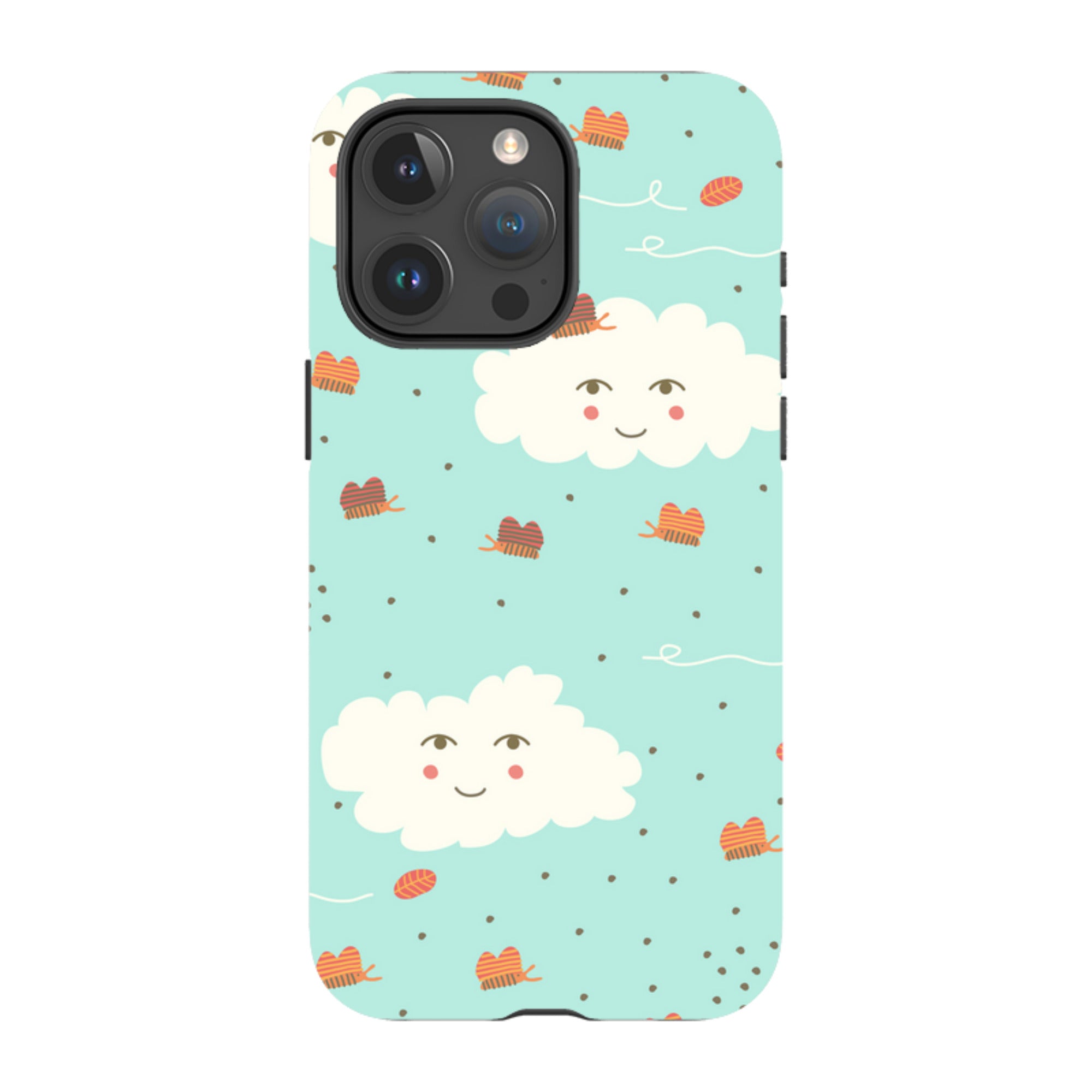 iPhone Tough Case - Clouds By Gabriela Larios