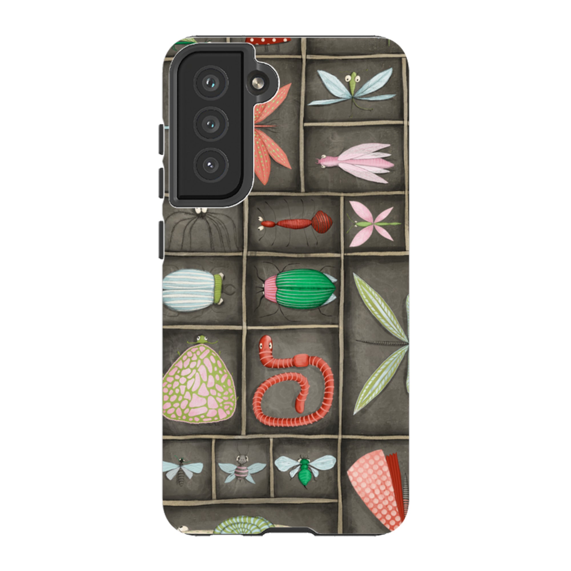 Samsung Tough Case - Cabinet Of Bugs By Maja Lindberg