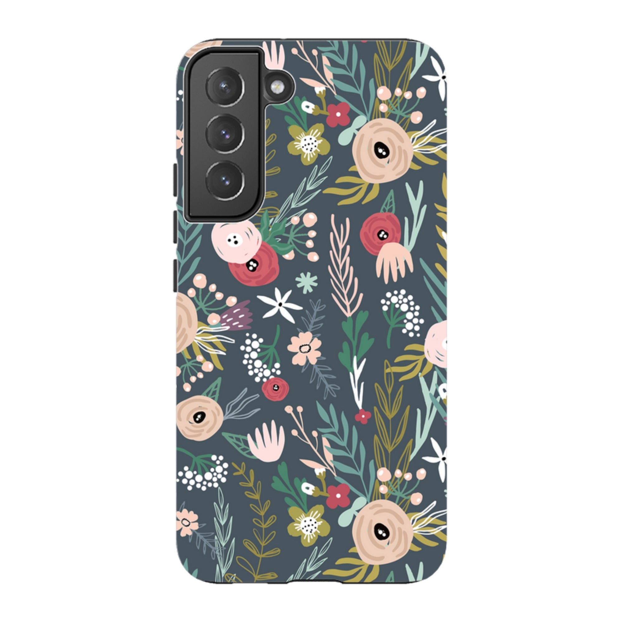 Samsung Tough Case - Winter Scandi Floral