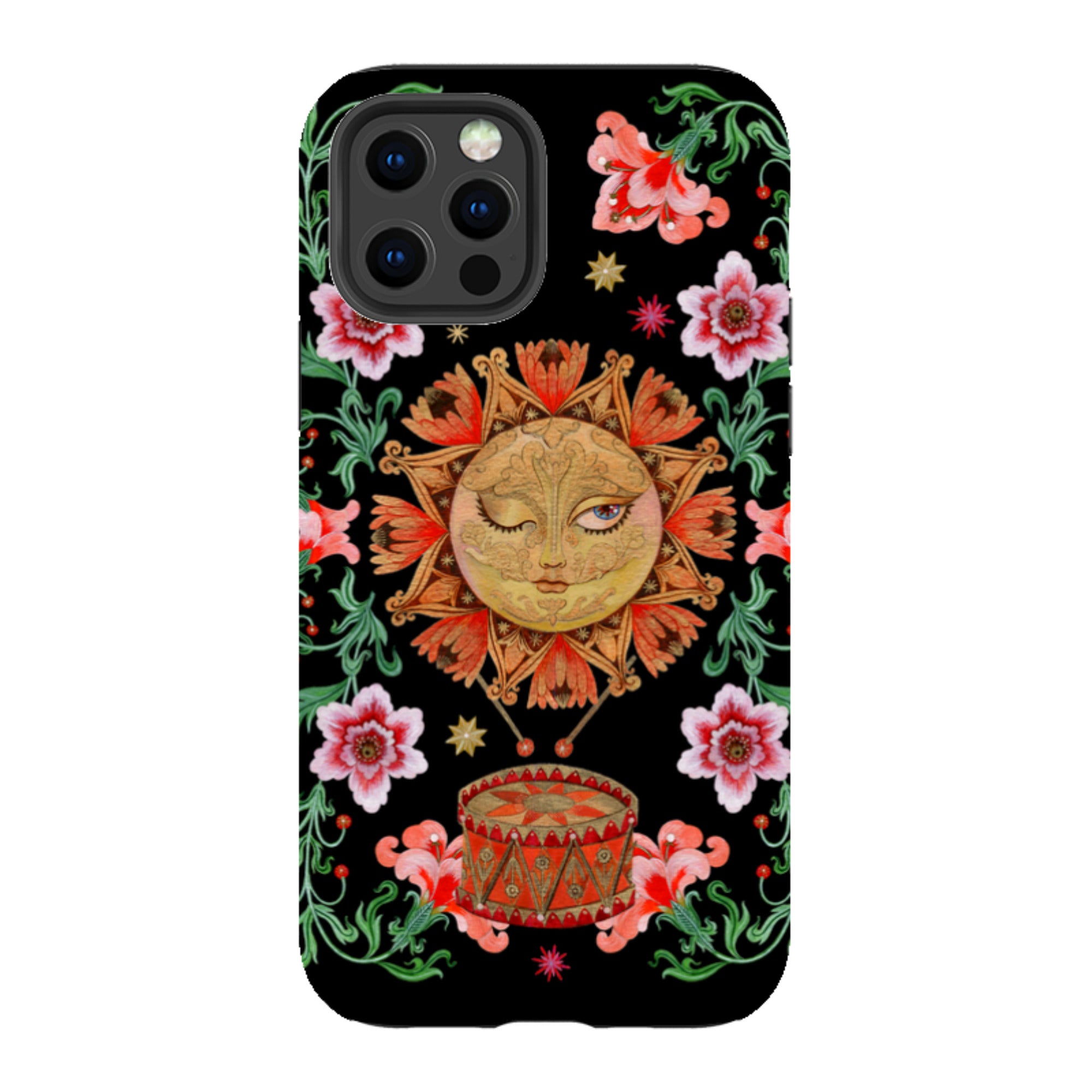 iPhone Tough  Case - Twelve Drummers Drumming By Maria Matos