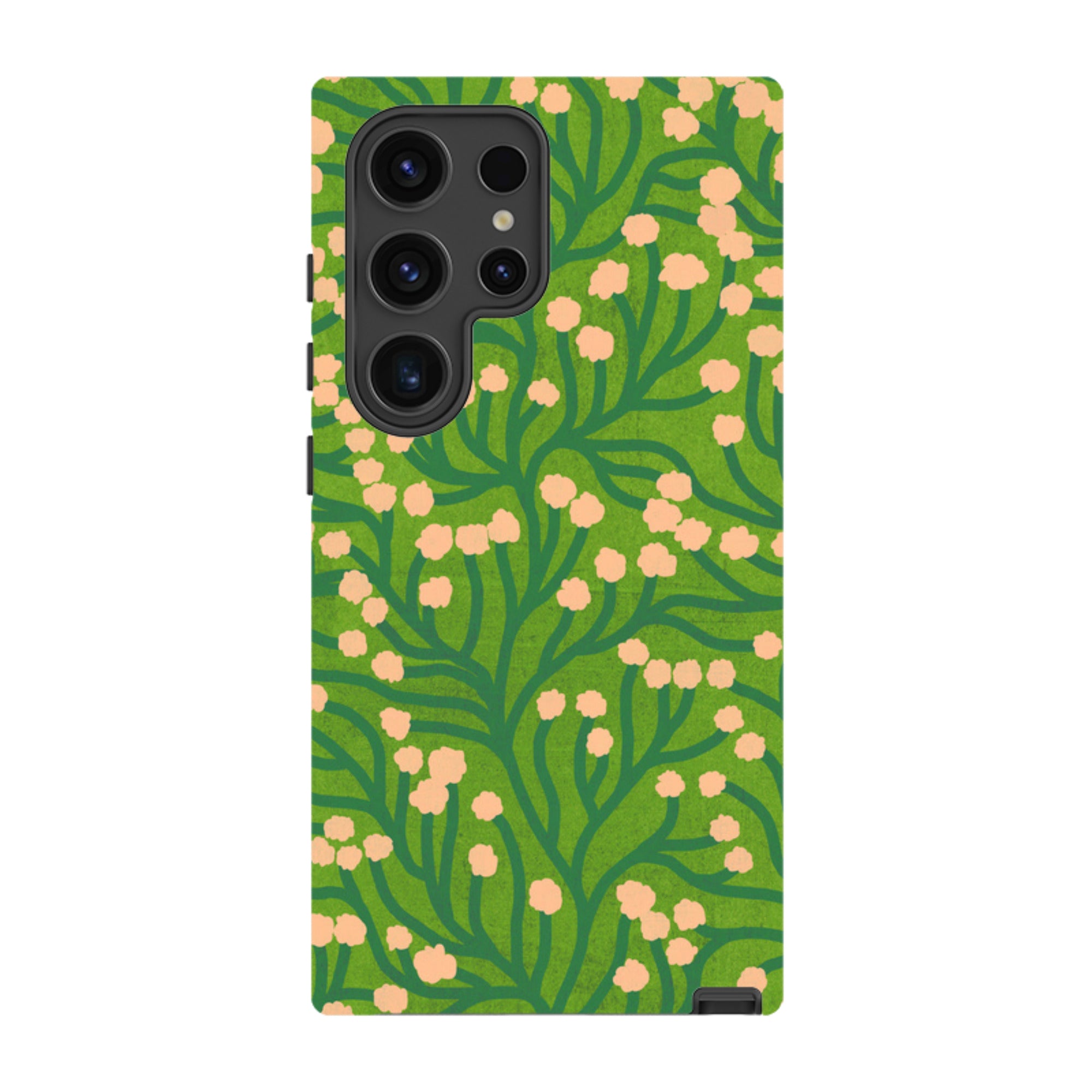 Samsung Tough Case - Vine Pink And Teal By Katherine Quinn