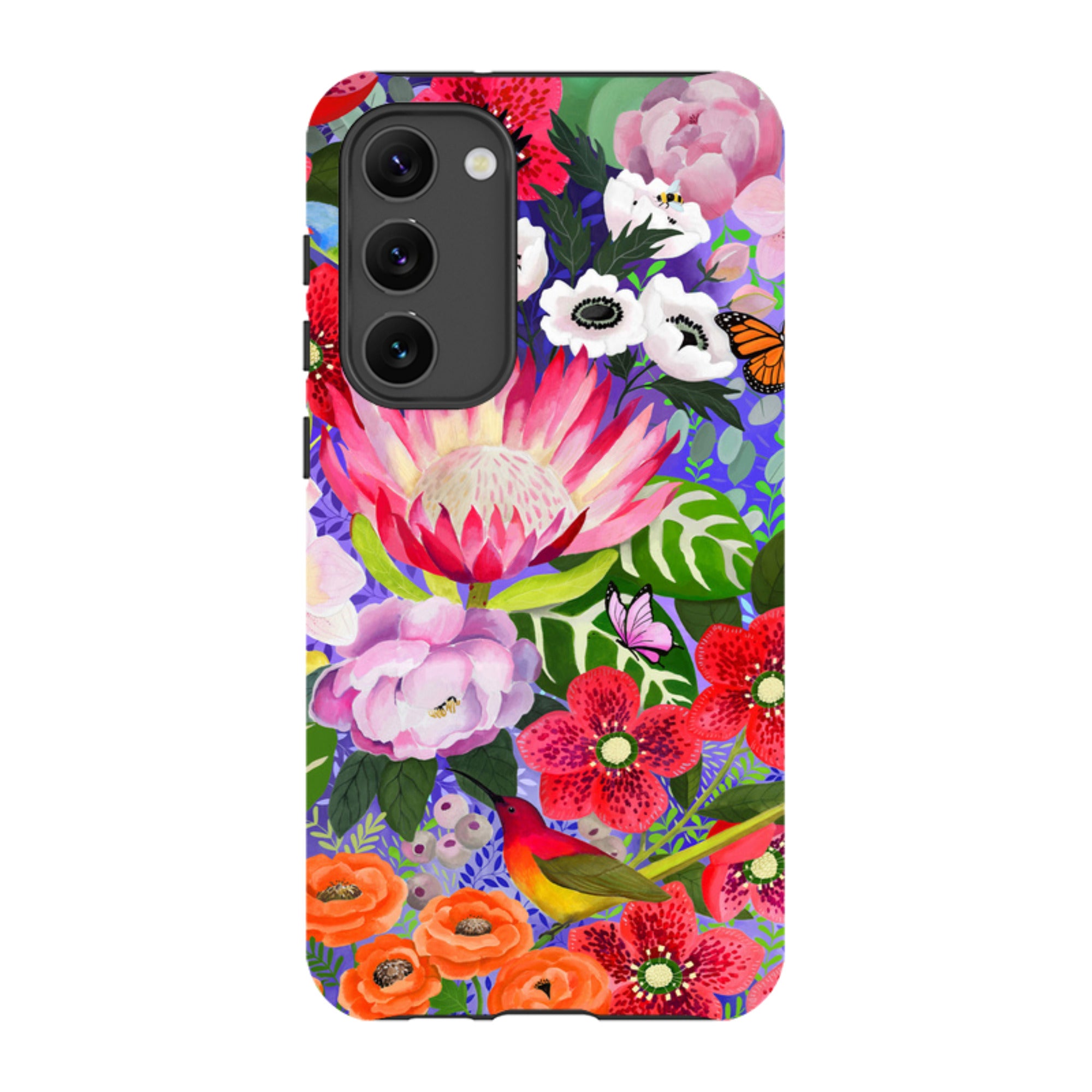 Samsung Tough Case - Exotic Birds By Bex Parkin
