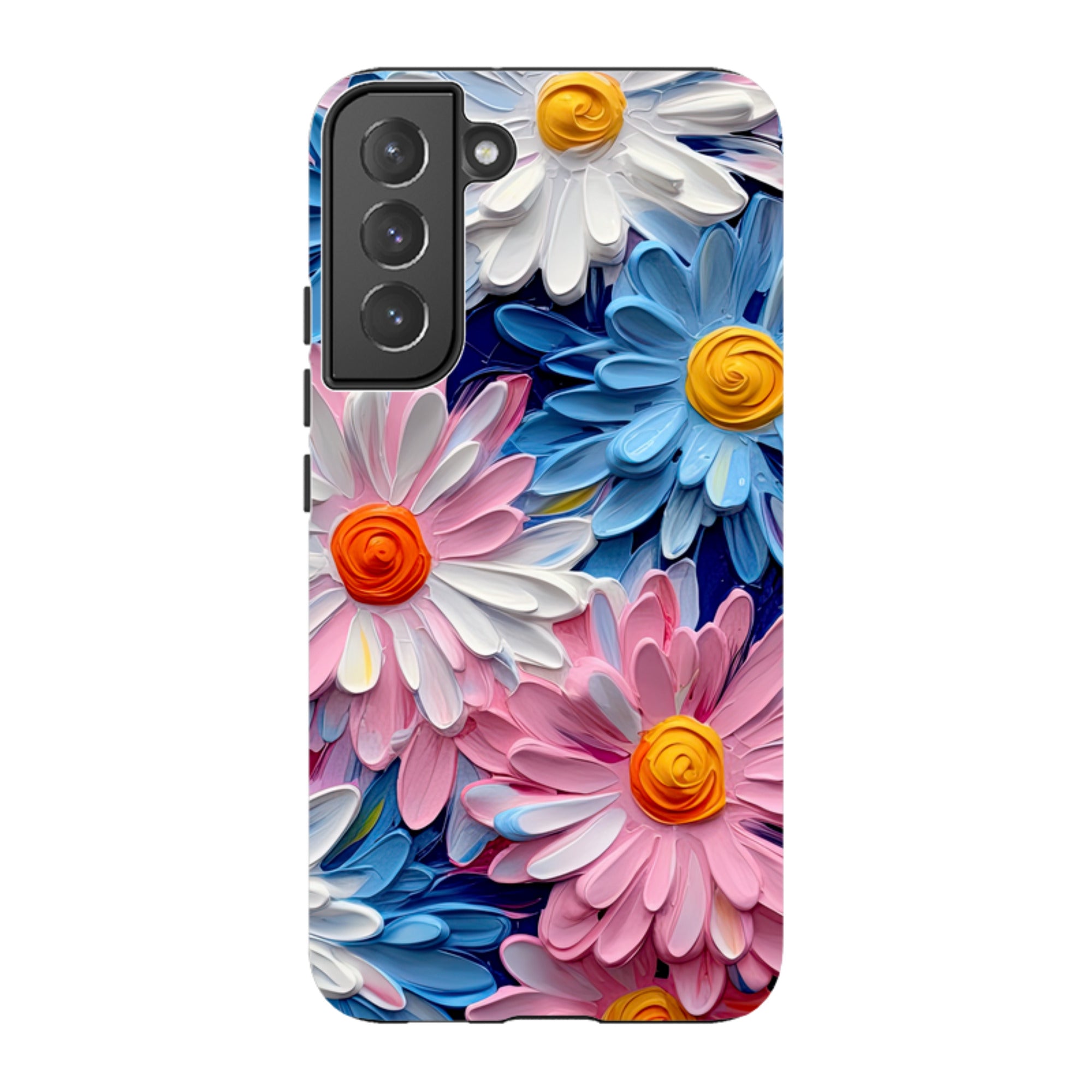 Samsung Tough Case - Pink Daisies