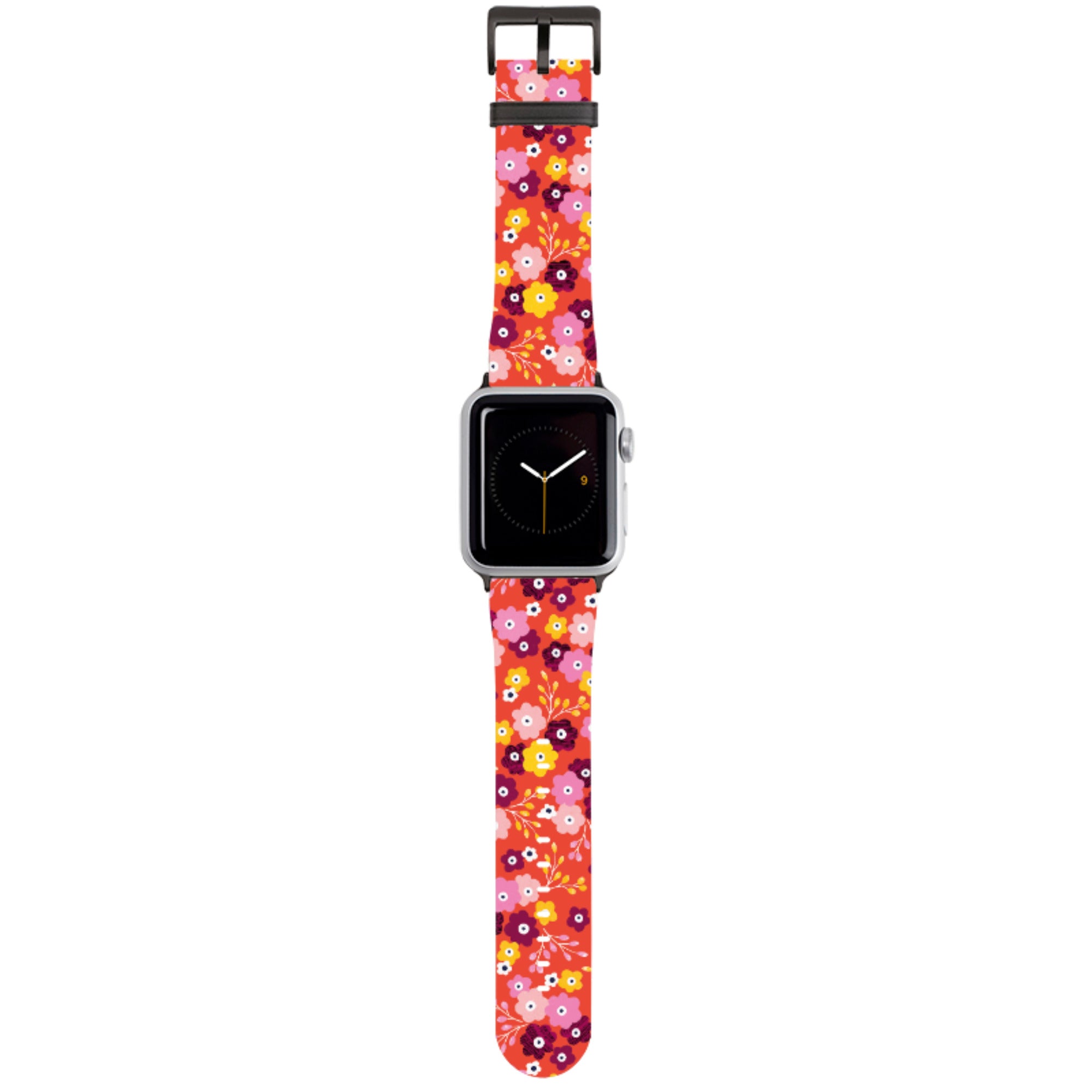 Cherry Blosom IV Apple Watch Strap By Ali Brookes