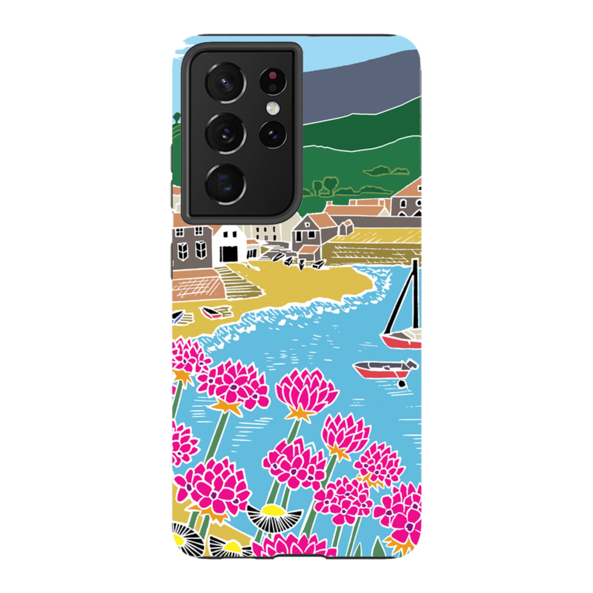 Samsung Tough Case - Quaint Harbour By Kate Heiss
