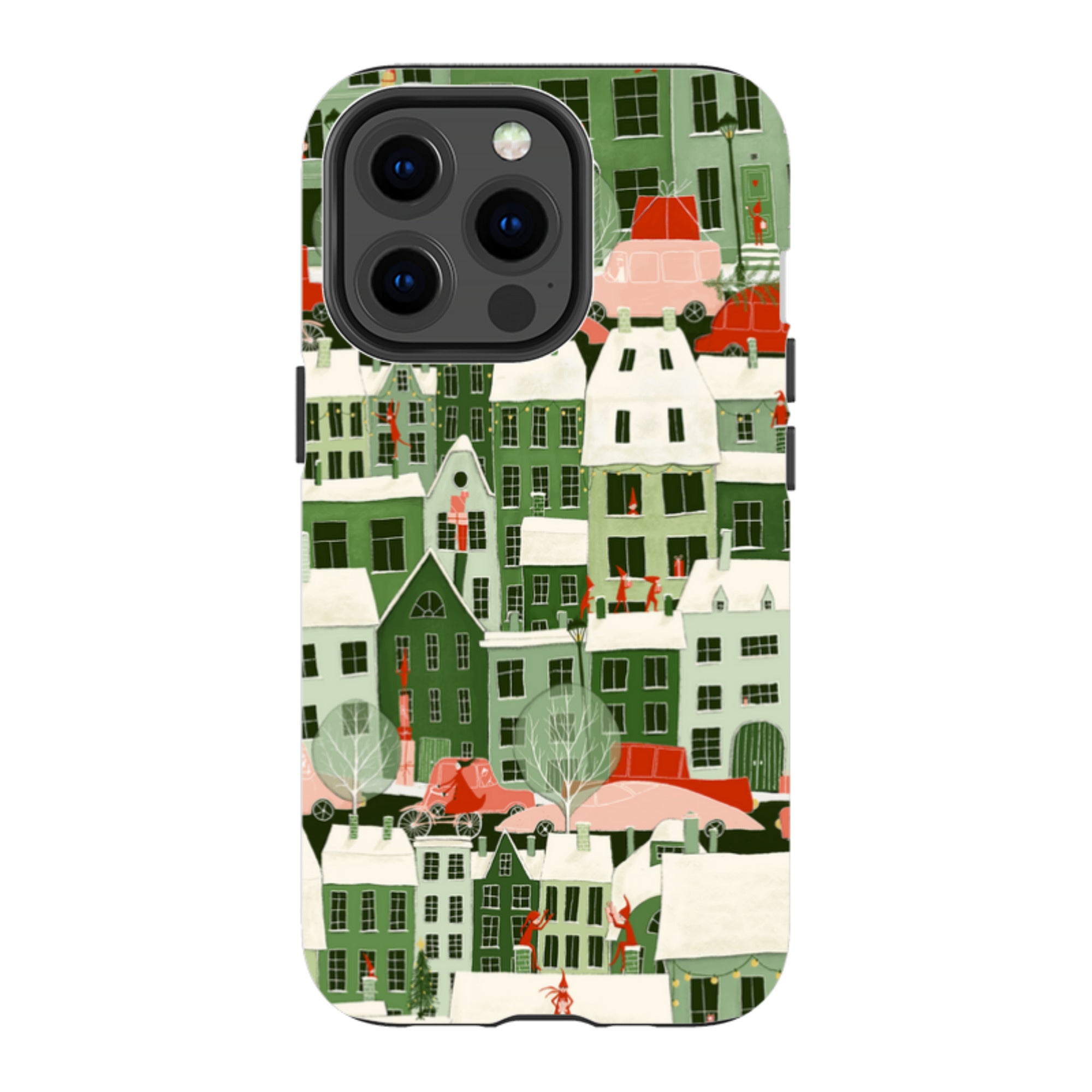 iPhone MagSafe Tough Case -  Christmas City By Maja Lindberg