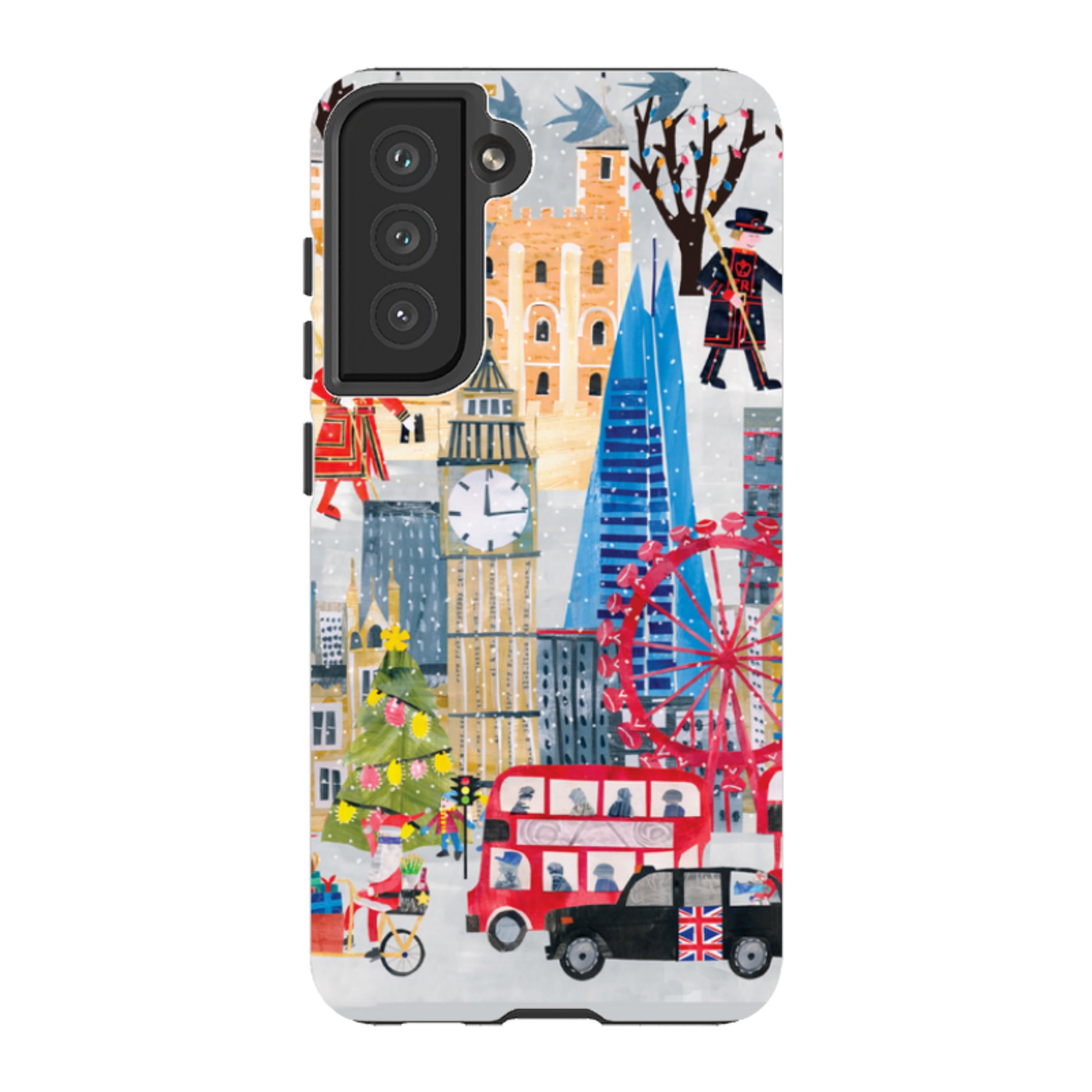Samsung Tough Case - Christmas In London By Tracey English