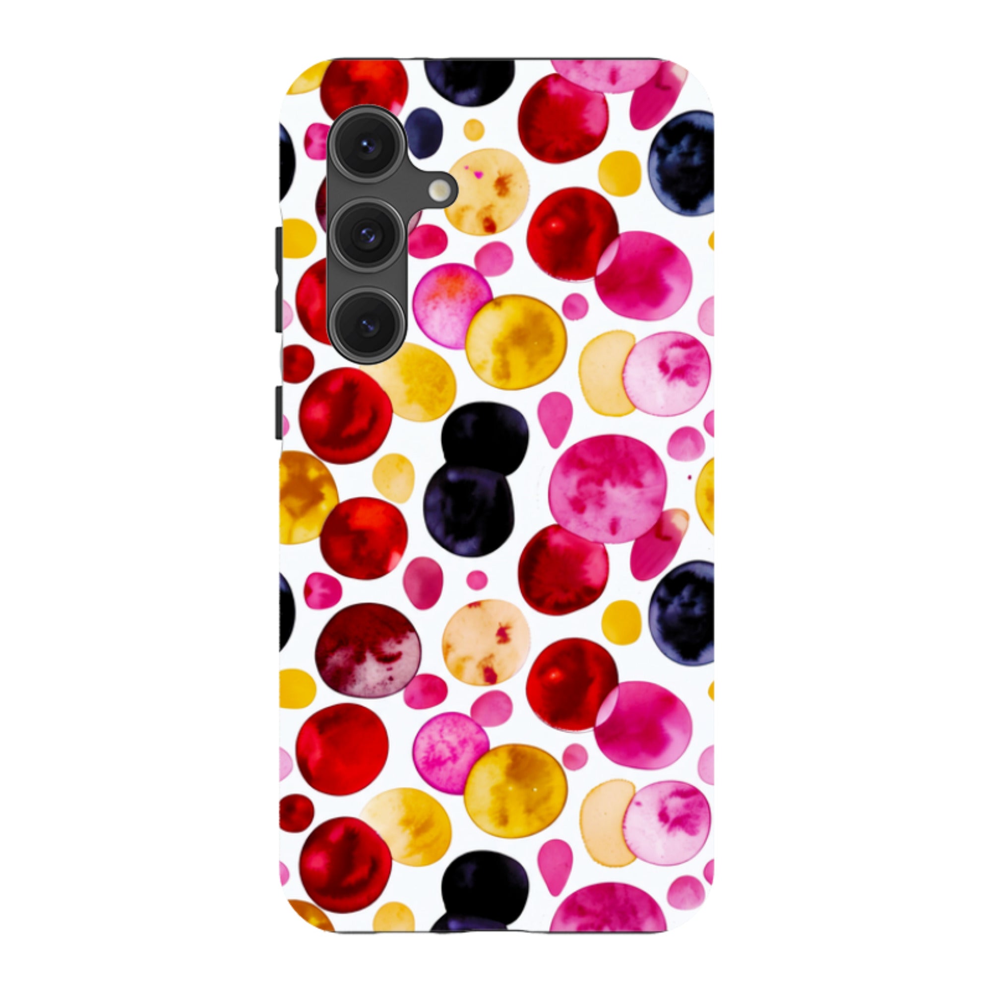 Samsung Tough  Case - Colour Moon Polka