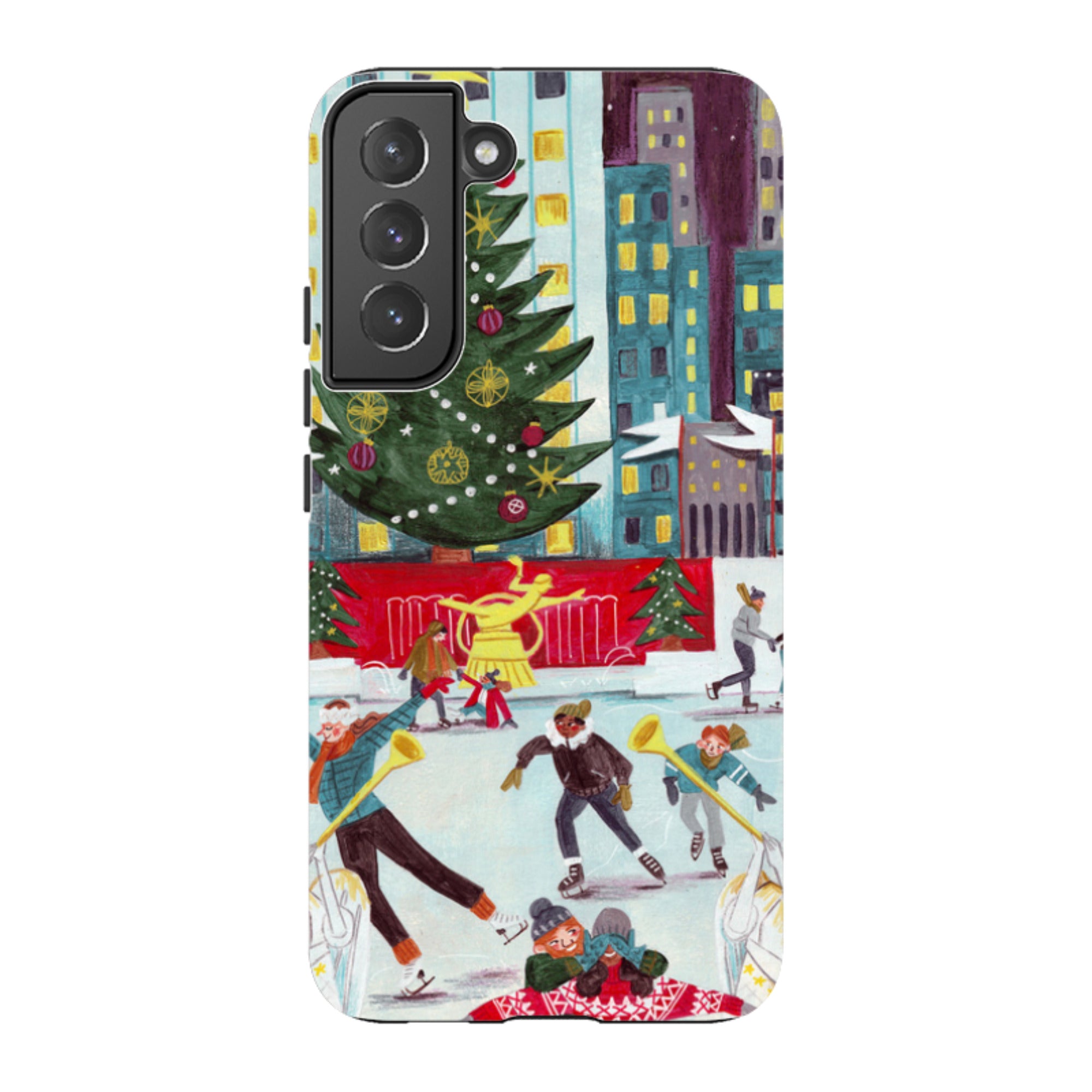 Samsung Tough Case - Xmas In New York By Caroline Bonne Muller
