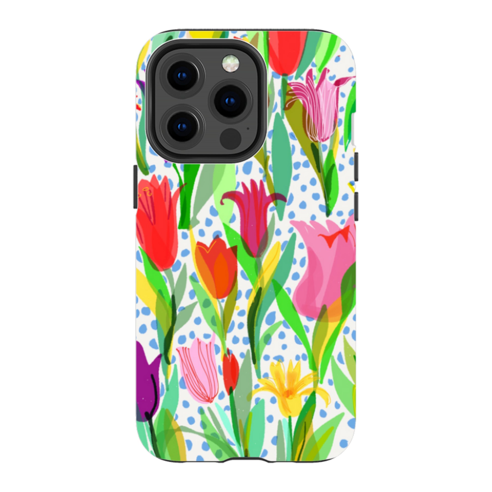 iPhone Tough Case - Tulips By Sarah Campbell