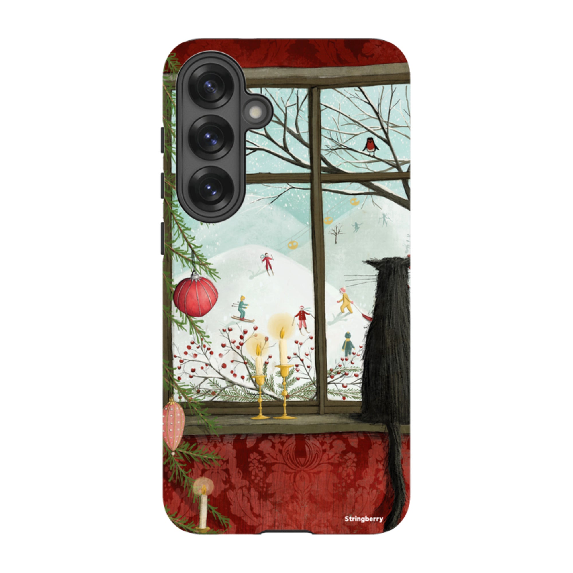 Samsung Tough Case - Christmas Window By Maja Lindberg