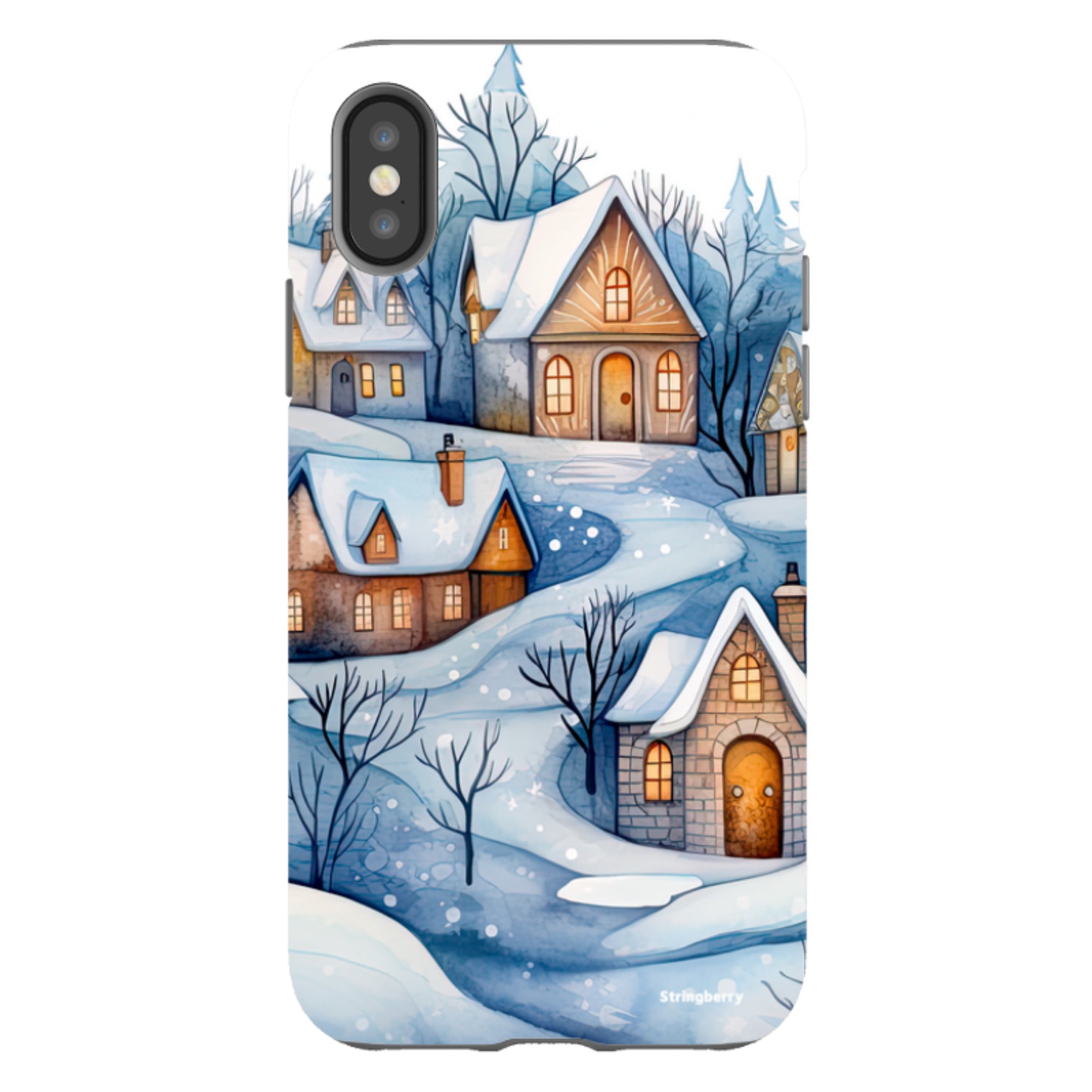 iPhone Tough Case - Blue Winterland