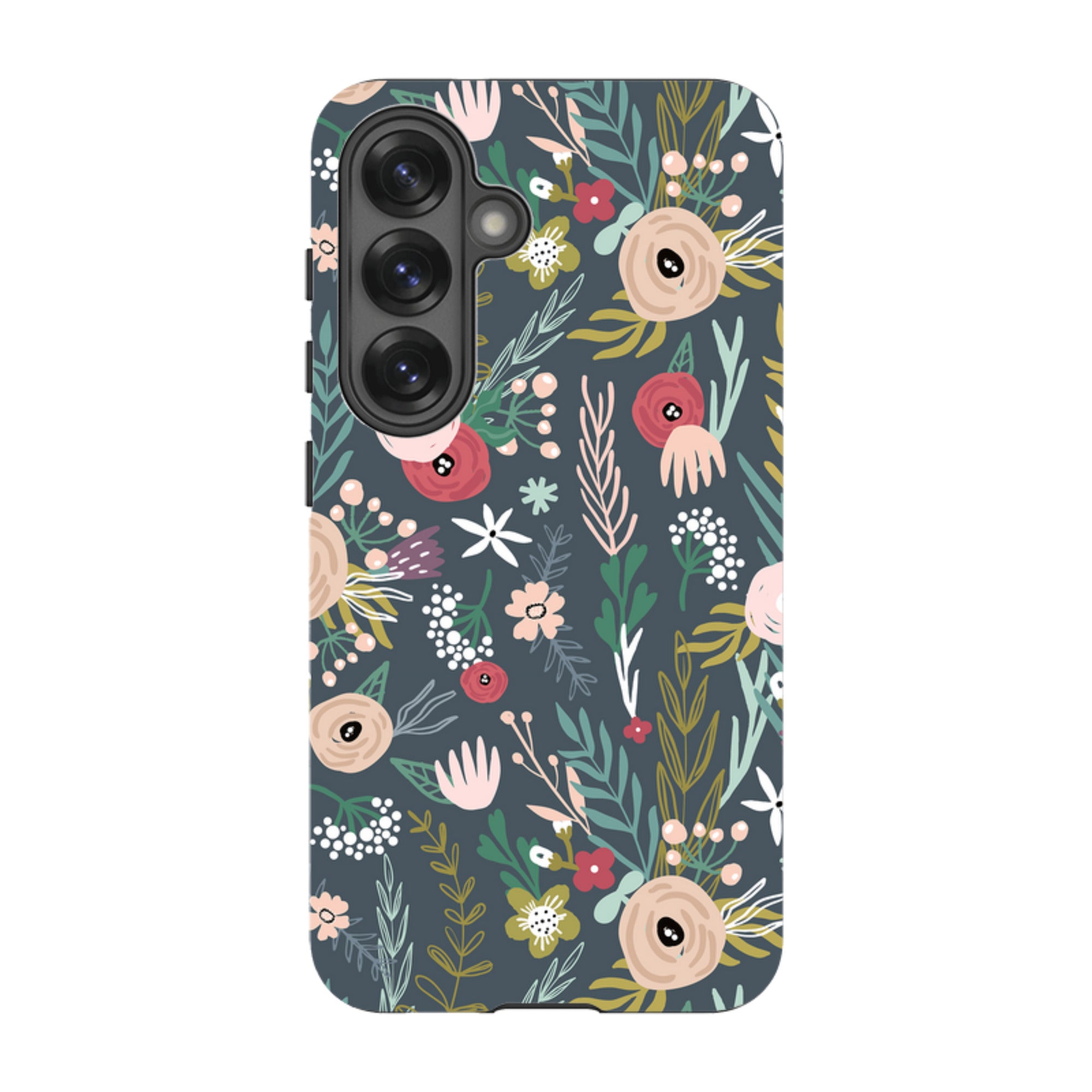 Samsung Tough Case - Winter Scandi Floral