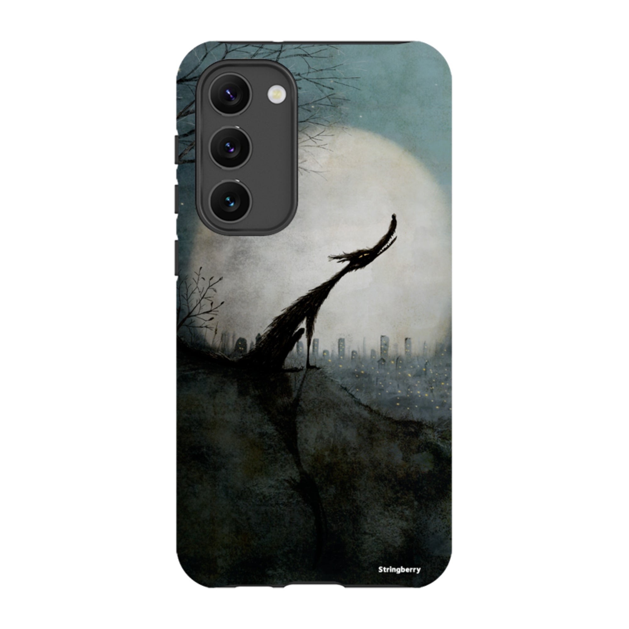 Samsung Tough Case - Wolf Moon By Maja Lindberg