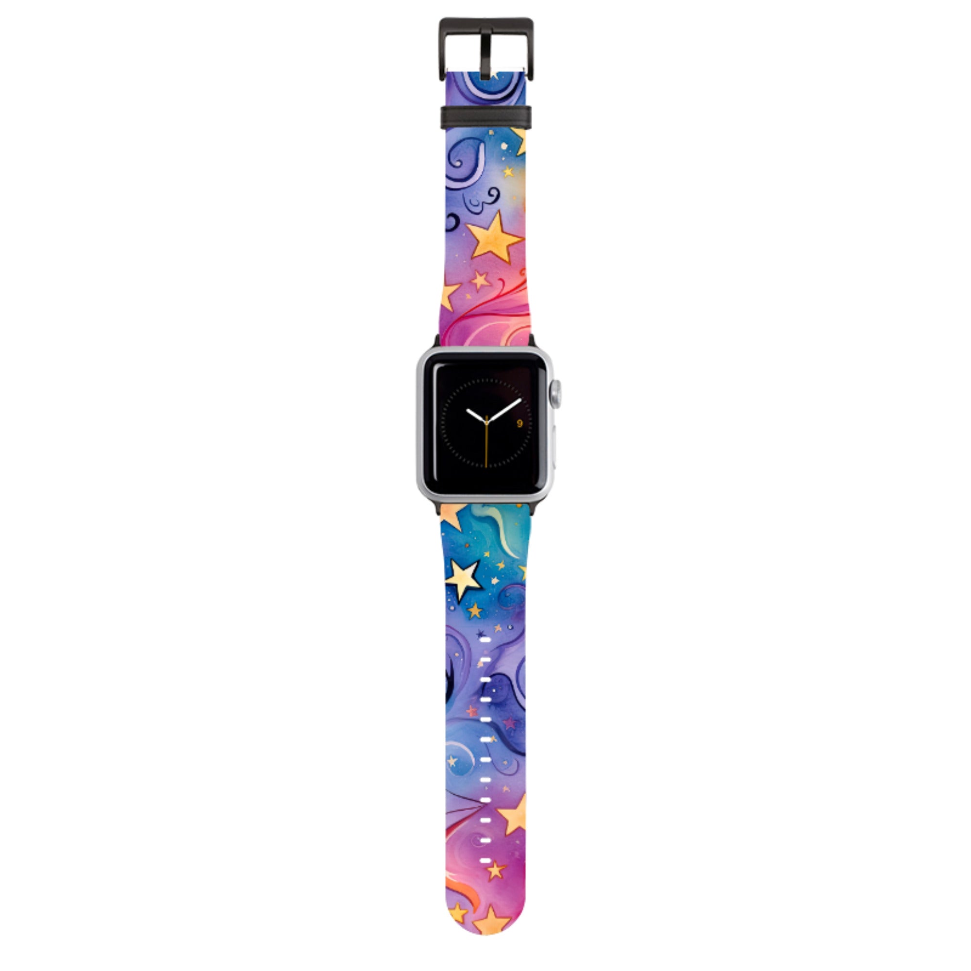 Rainbow Stars II Apple Watch Strap