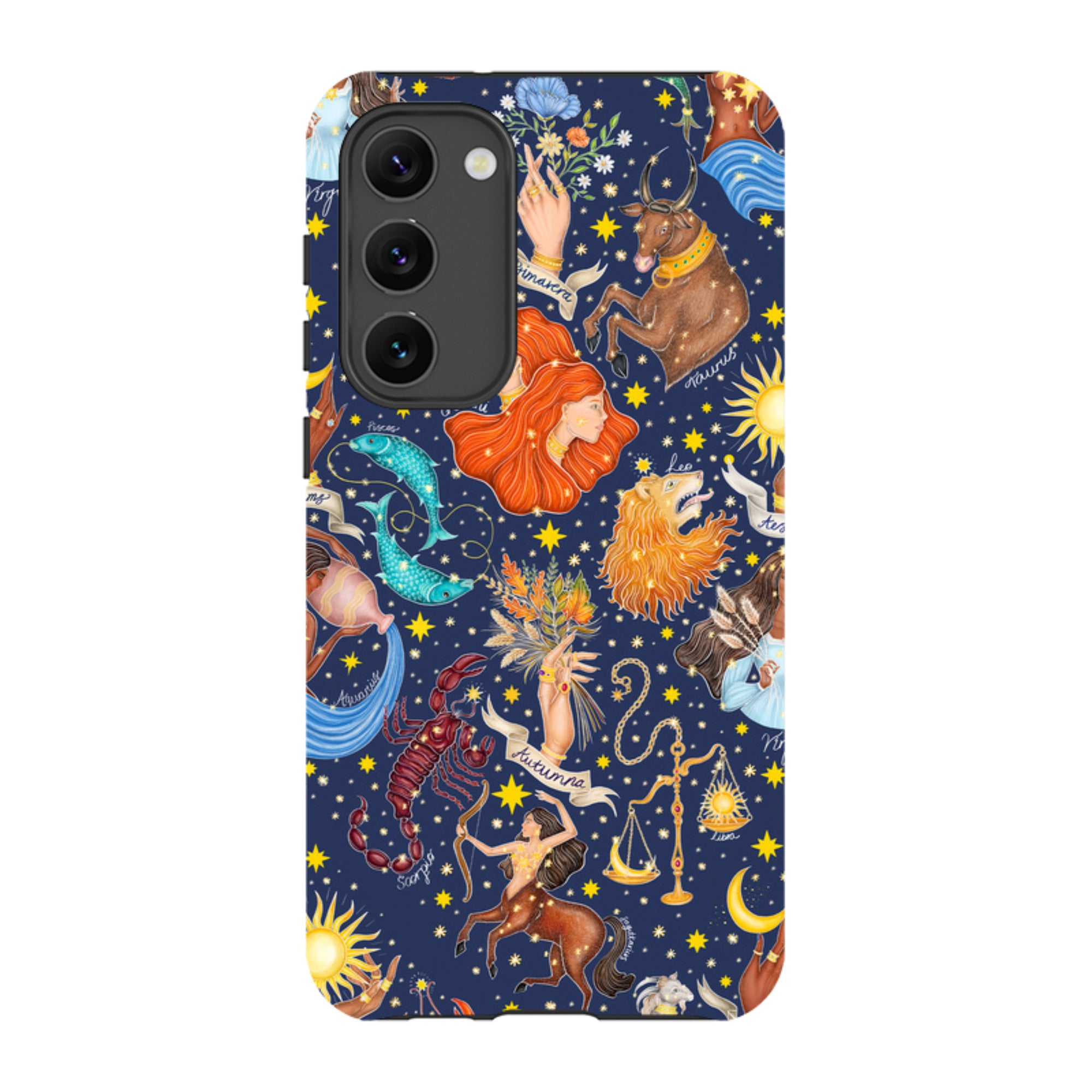 Samsung Tough Case - Zodiac Composite By Catherine Rowe