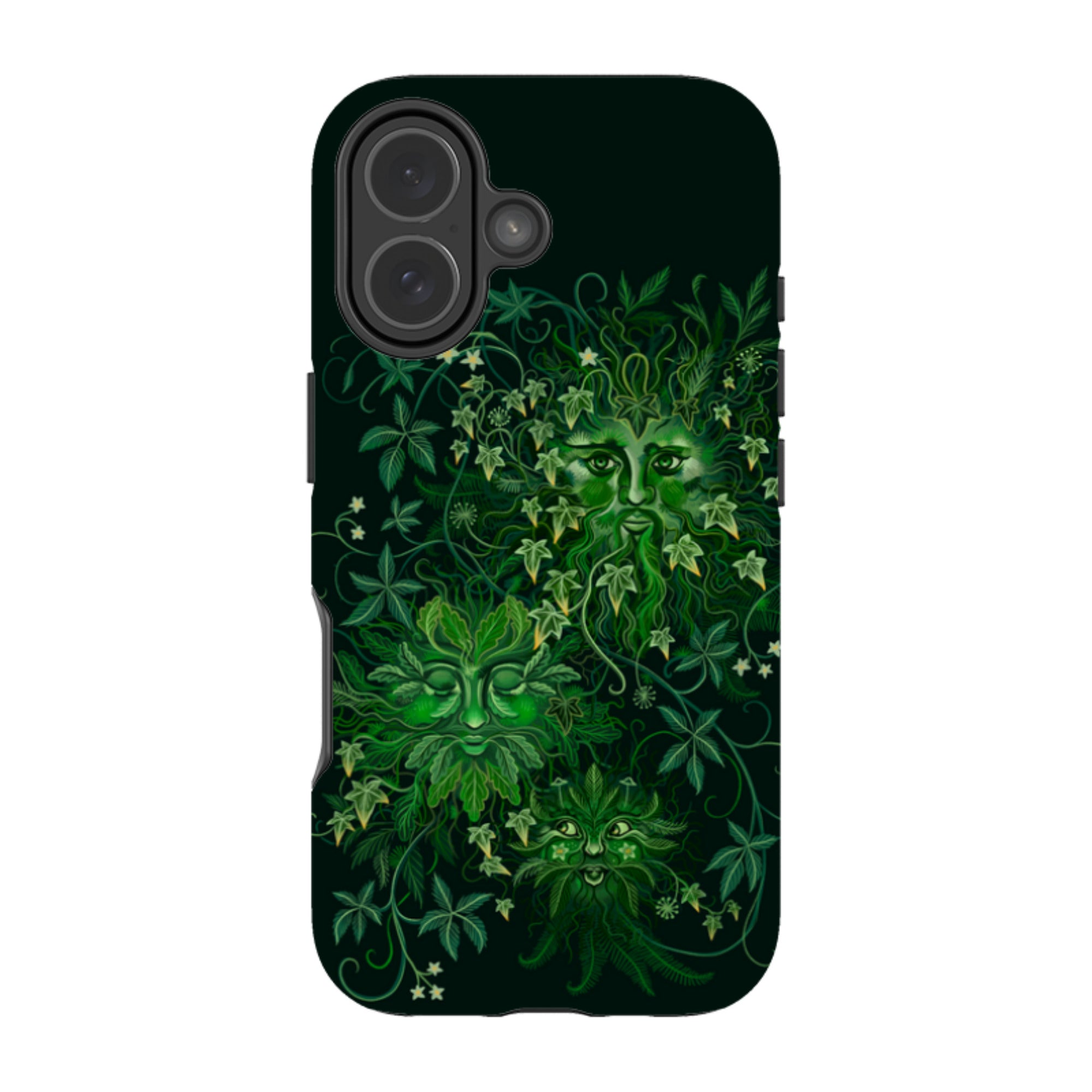 iPhone MagSafe Tough Case - Green Man By Anna Stead
