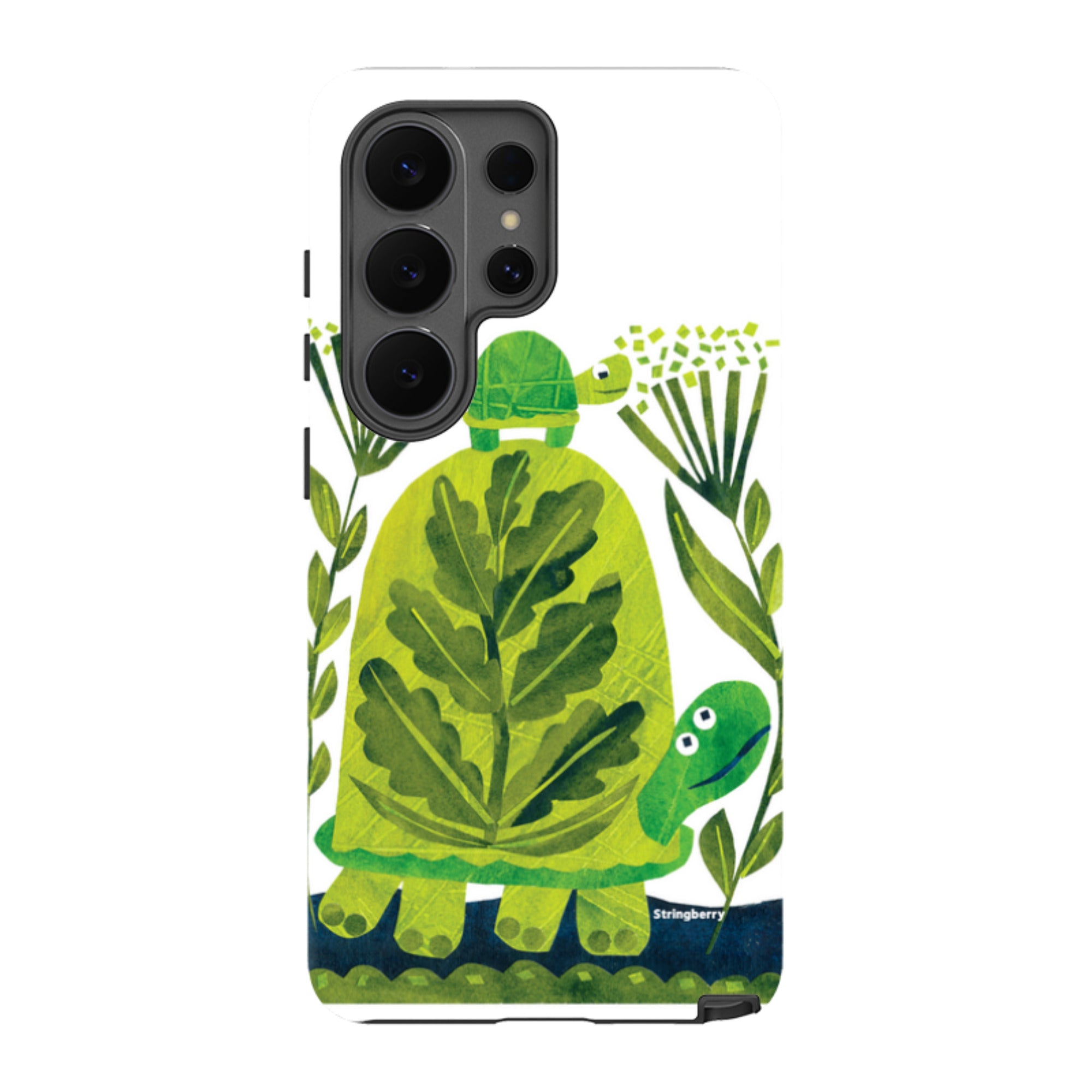 Samsung Tough Case - Folk Tortoise By Tracey English