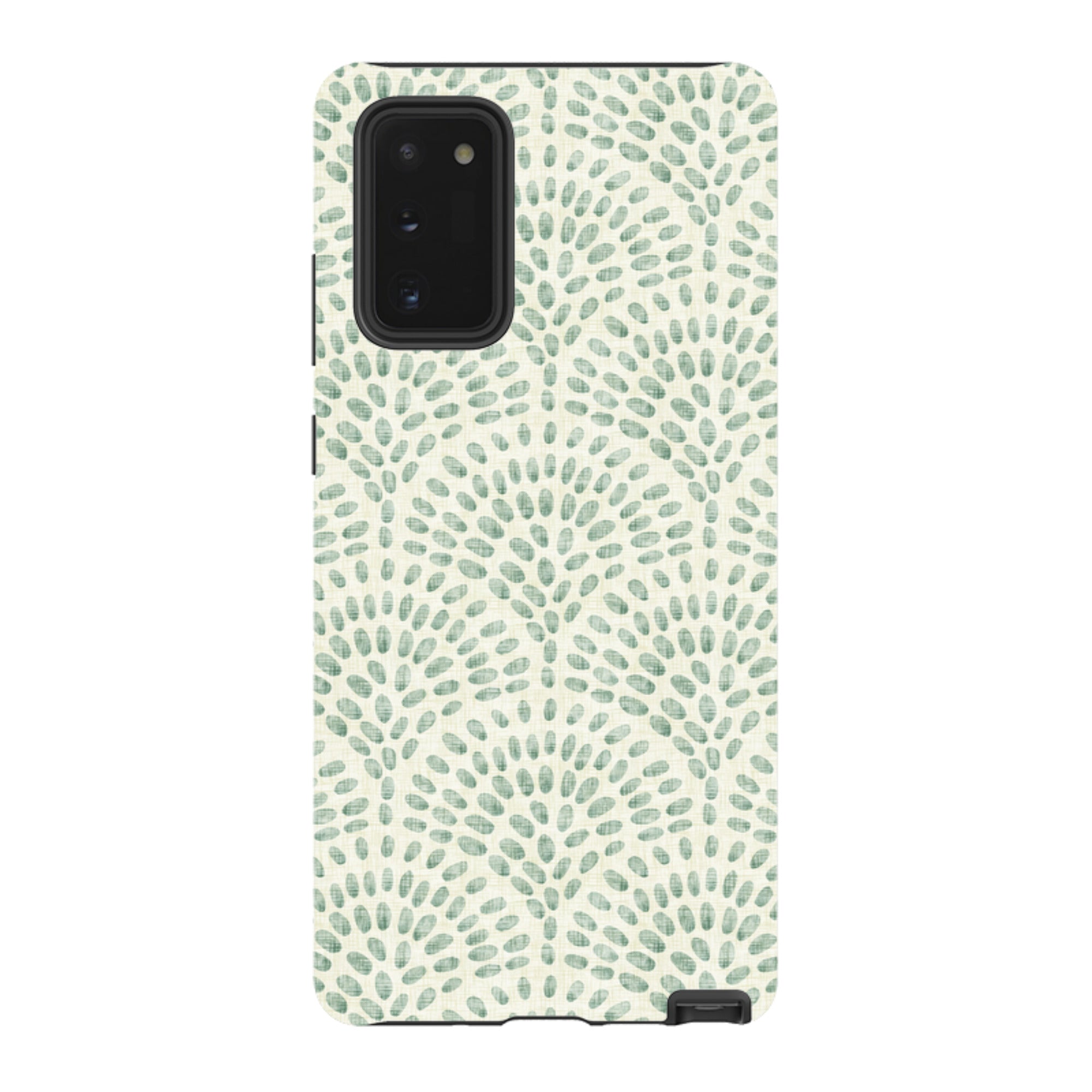 Samsung Tough  Case - Scallop - Sage By Katherine Quinn