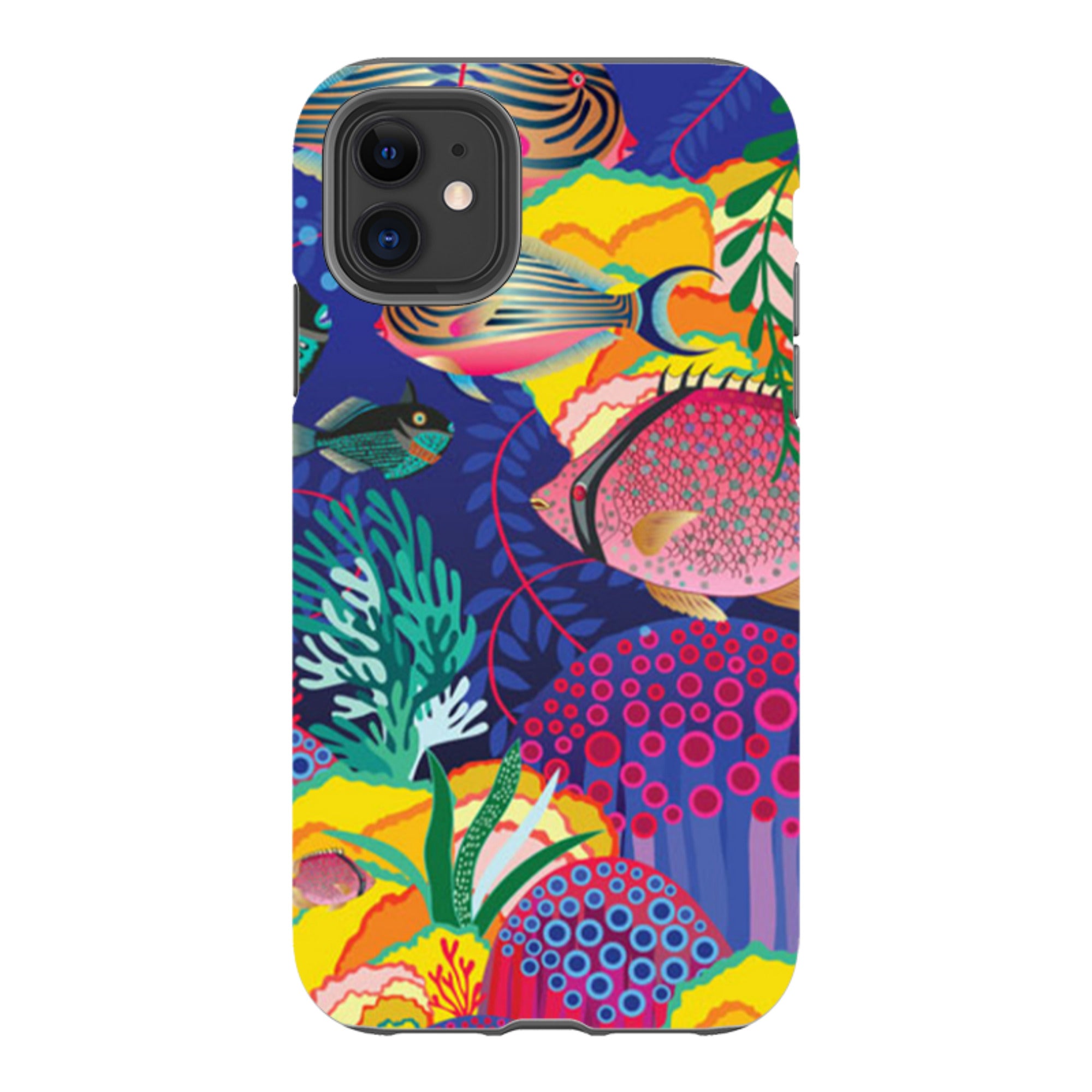 iPhone Tough Case - Fish By Mia Underwood