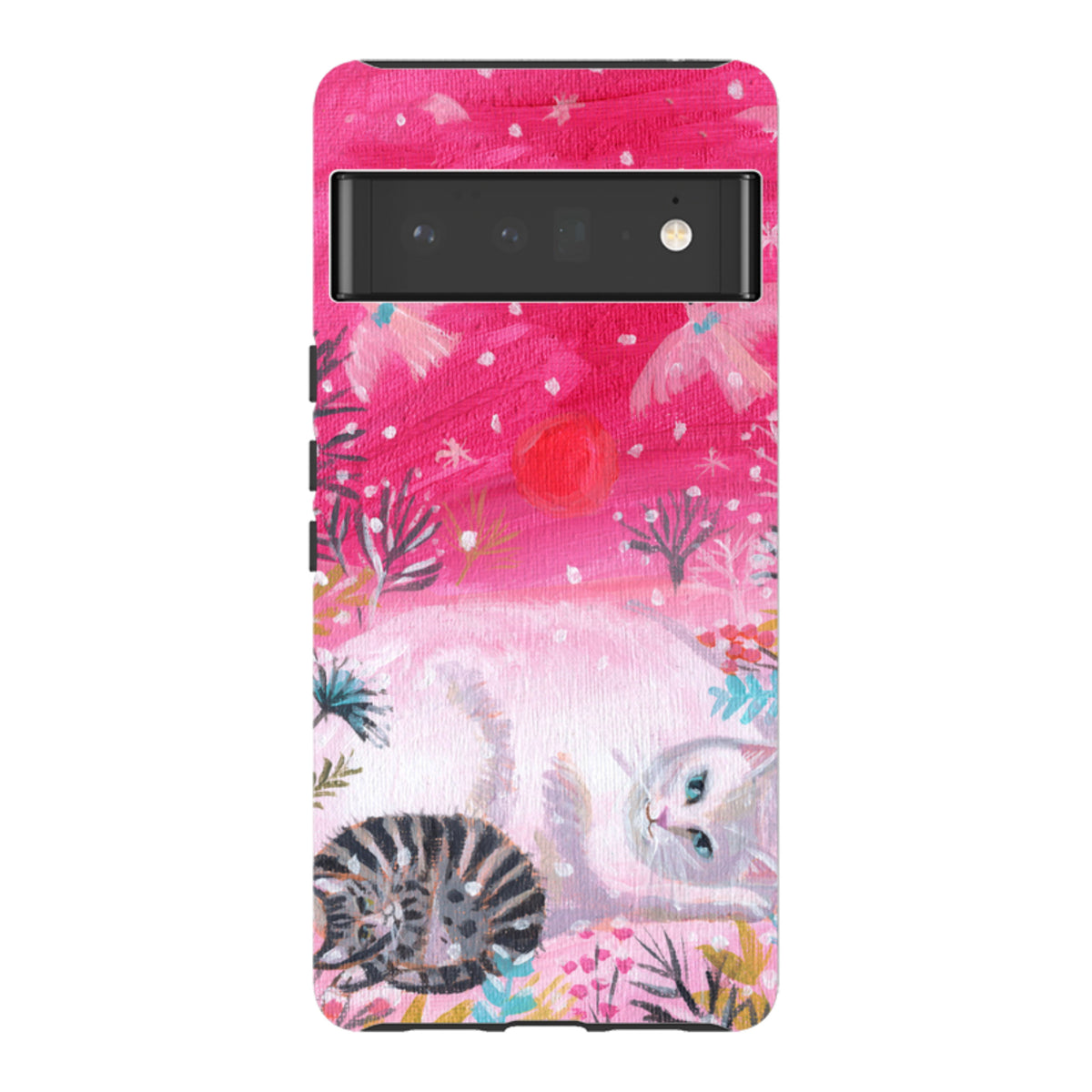 Google Tough Case - Christmas Cats By Mary Stubberfield