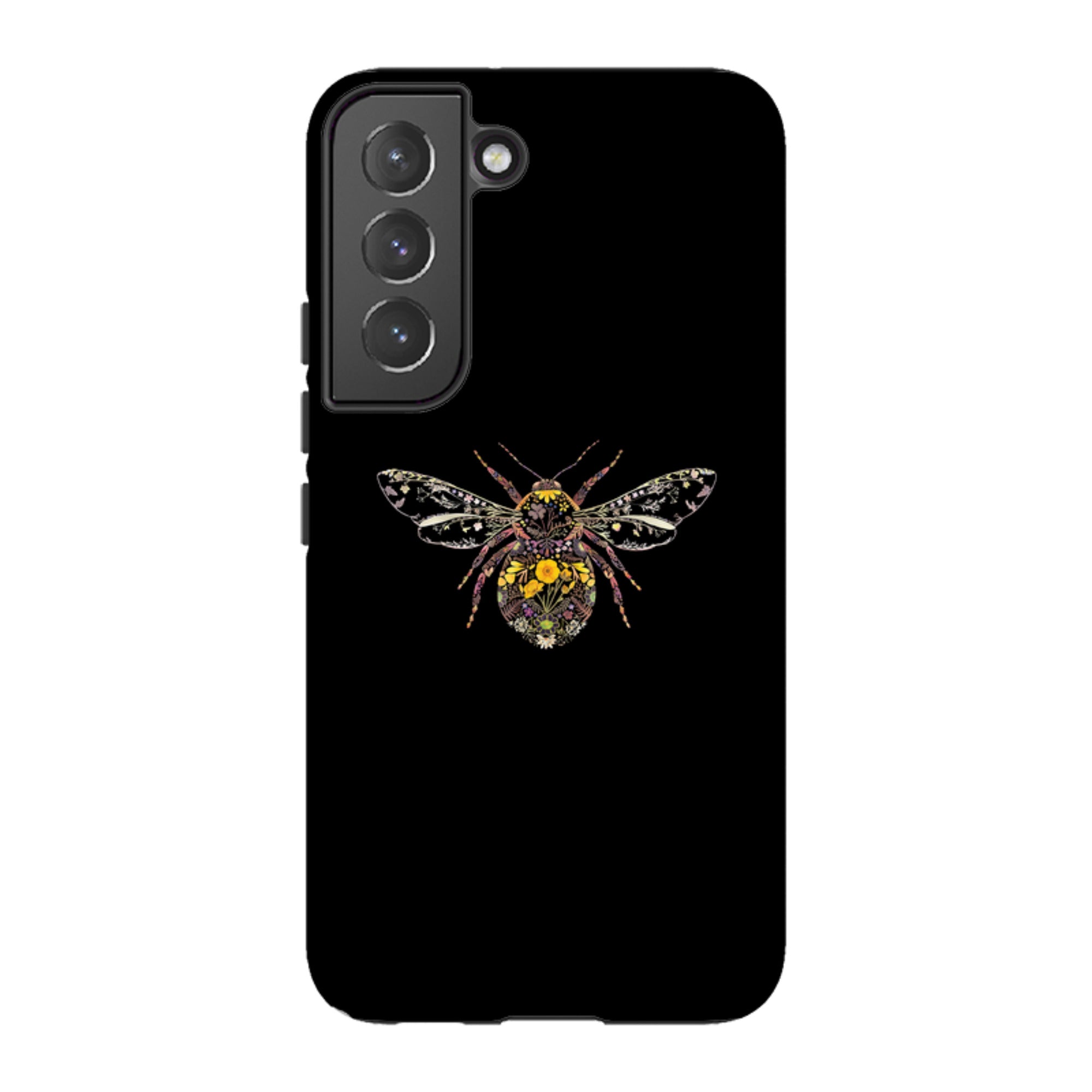 Samsung Tough  Case - Floral Bumble Bee By Helen Ahpornsiri