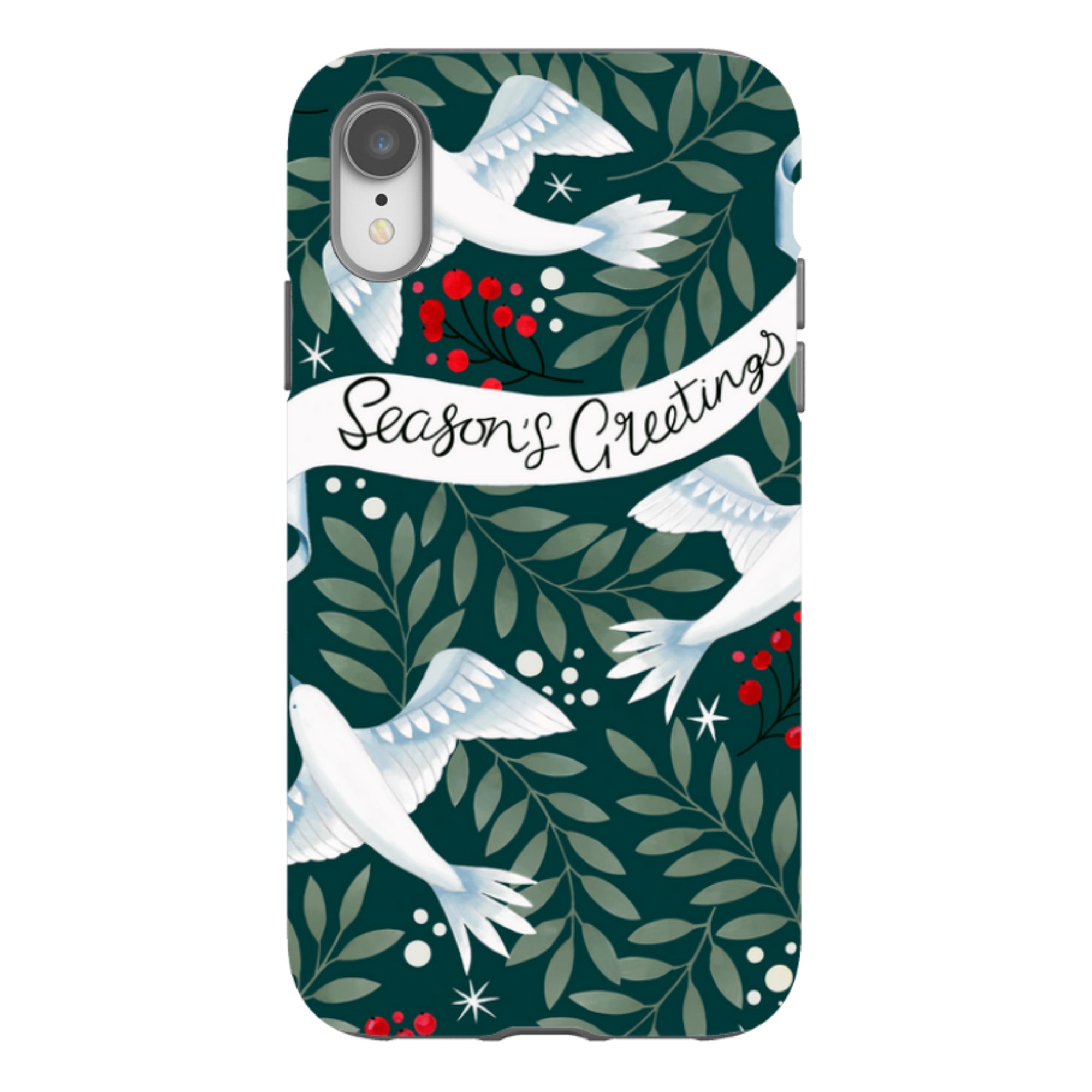 iPhone Tough Case - Seasons Greetings By Bex Parkin